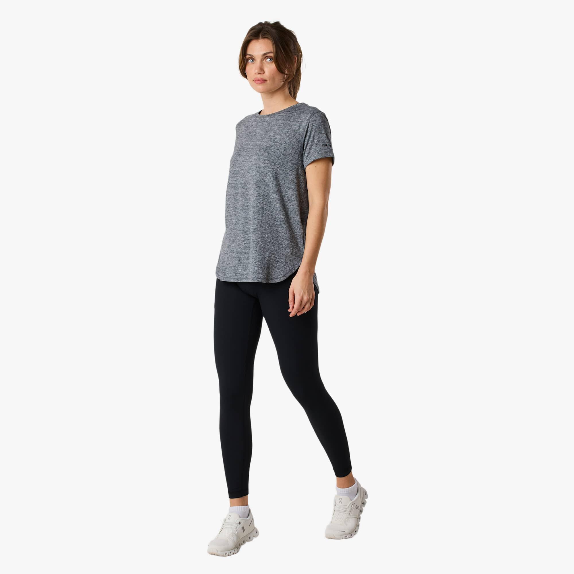 Damen Training kurzärmeliges T-Shirt quick dry Core Loose Fit Tee W 3/7
