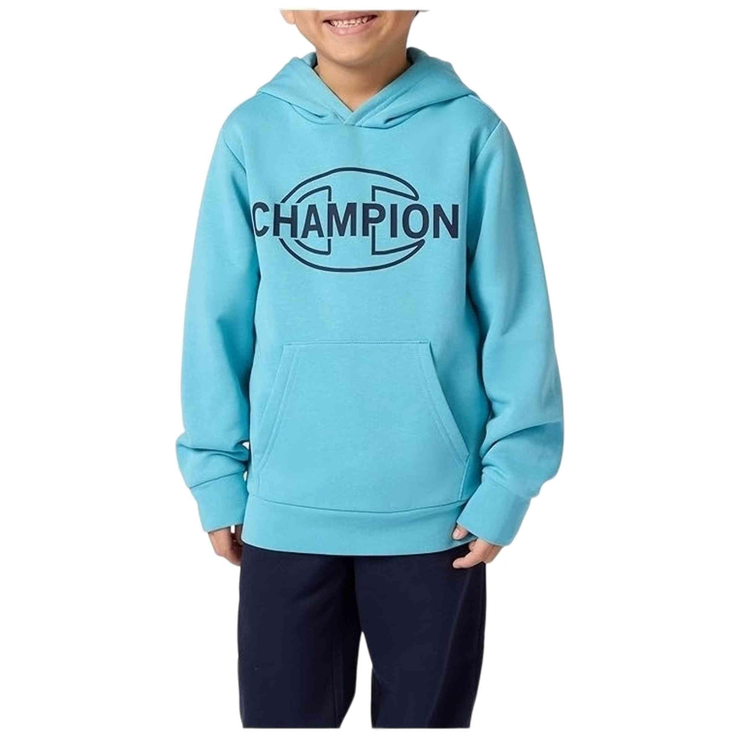 Sweat à capuche Champion modèle 307253-BS205 pour enfants 2/5