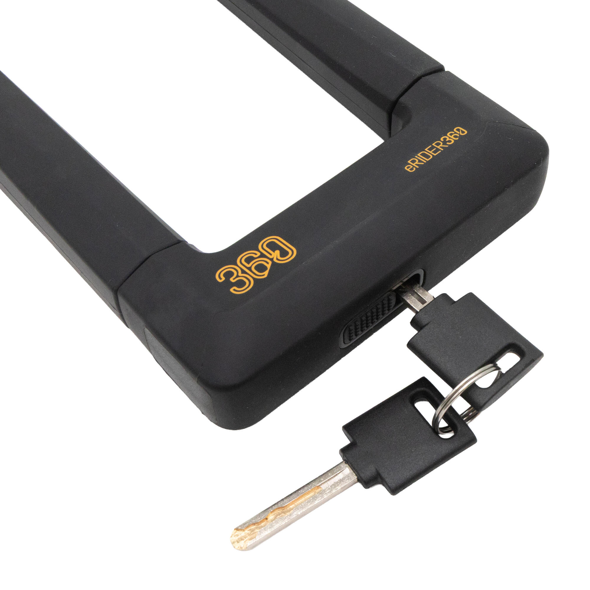Candado en U de llave EWLK023 negro 2/5
