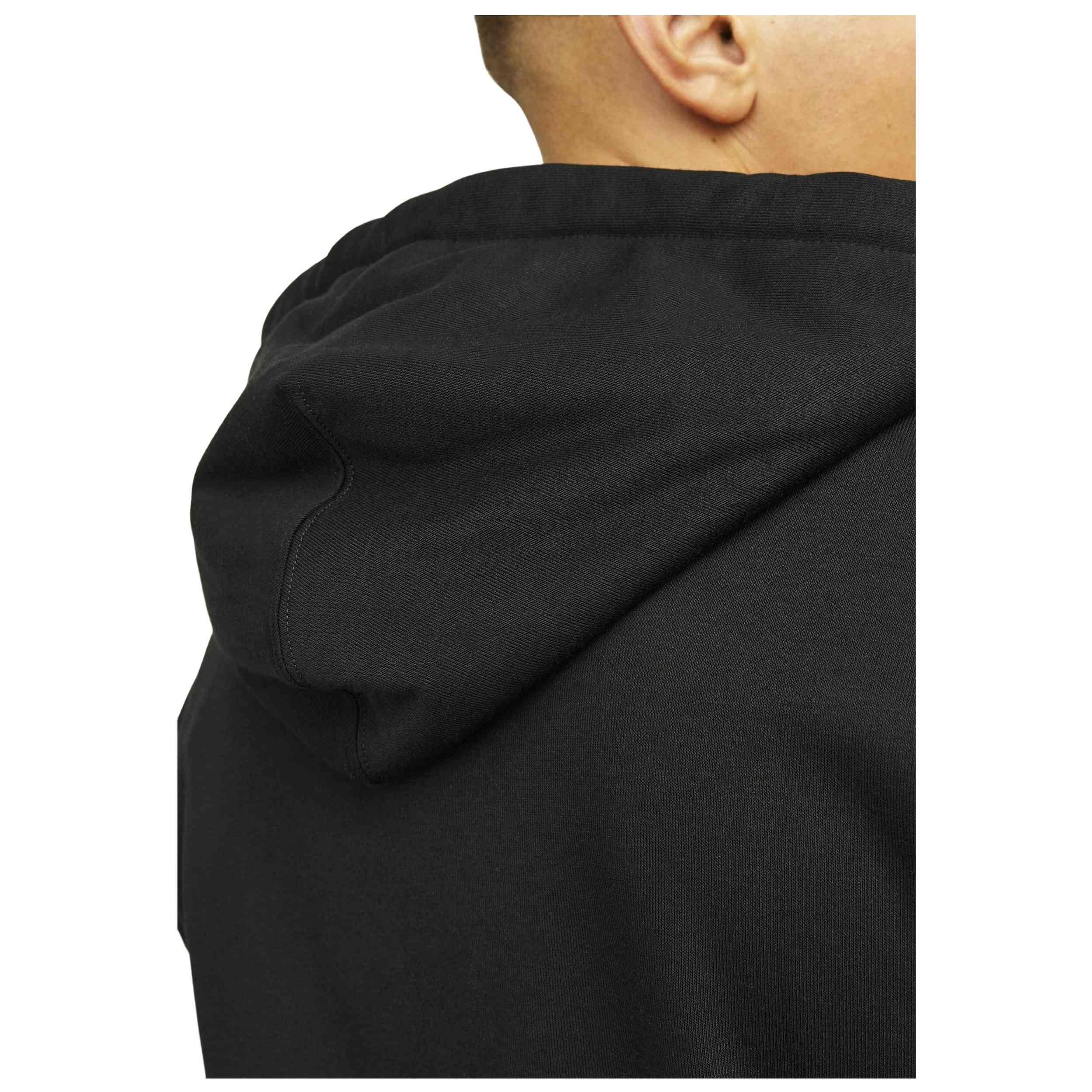 Felpa con cappuccio Jack&jones modello 12262421-NEGRO per uomini 5/5