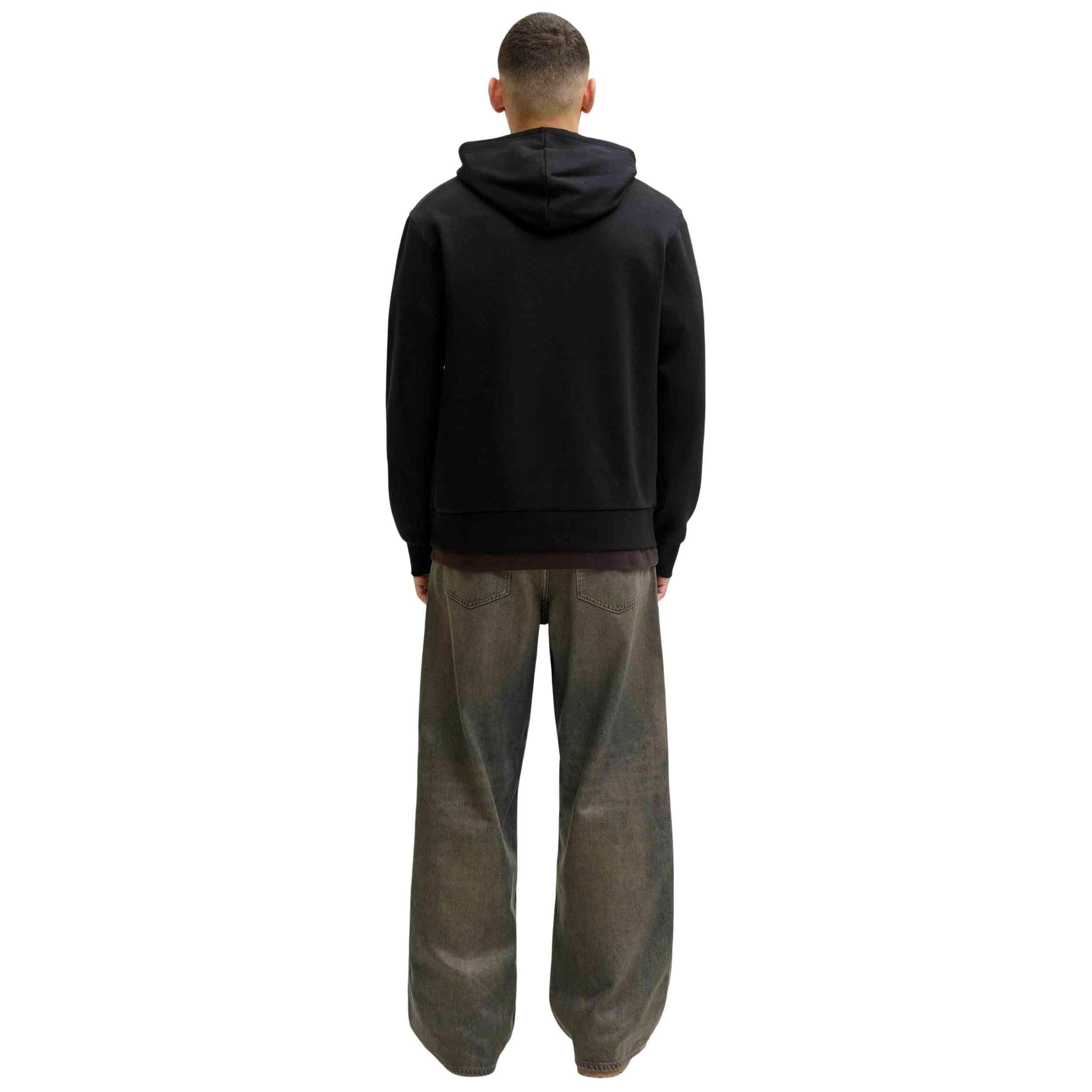 Sudadera con capucha Jack&jones modelo 12268422-BLK para hombre 3/5