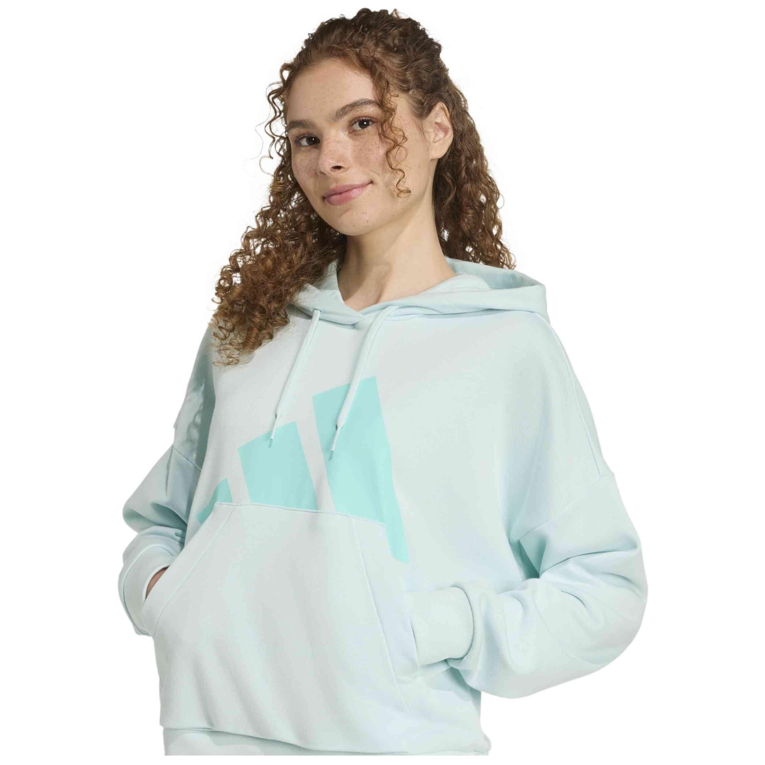 Sweat à capuche Adidas modèle JY4926 pour femmes 3/5