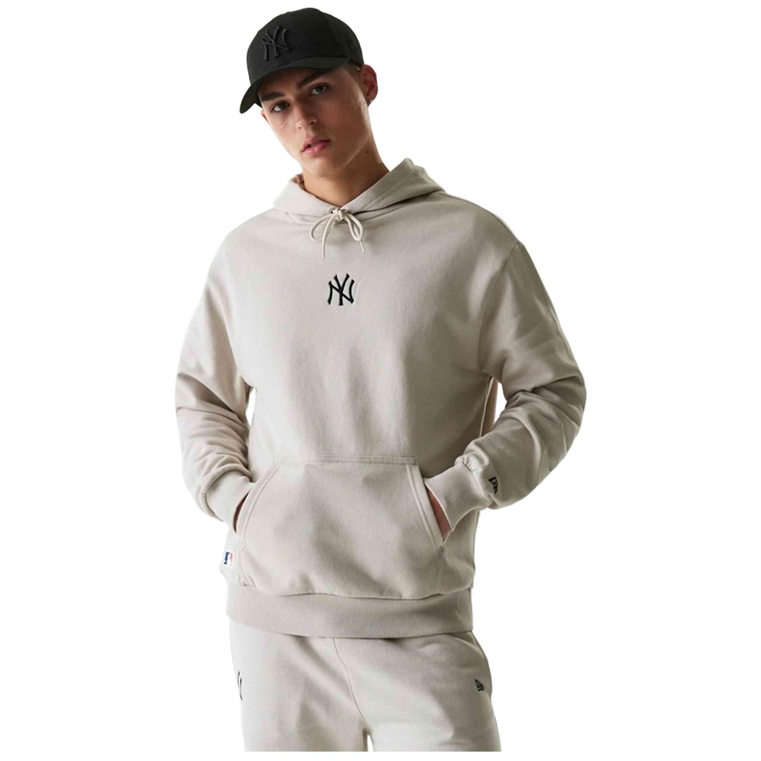 Felpa con cappuccio New era modello 60675772-270 per uomini 3/5