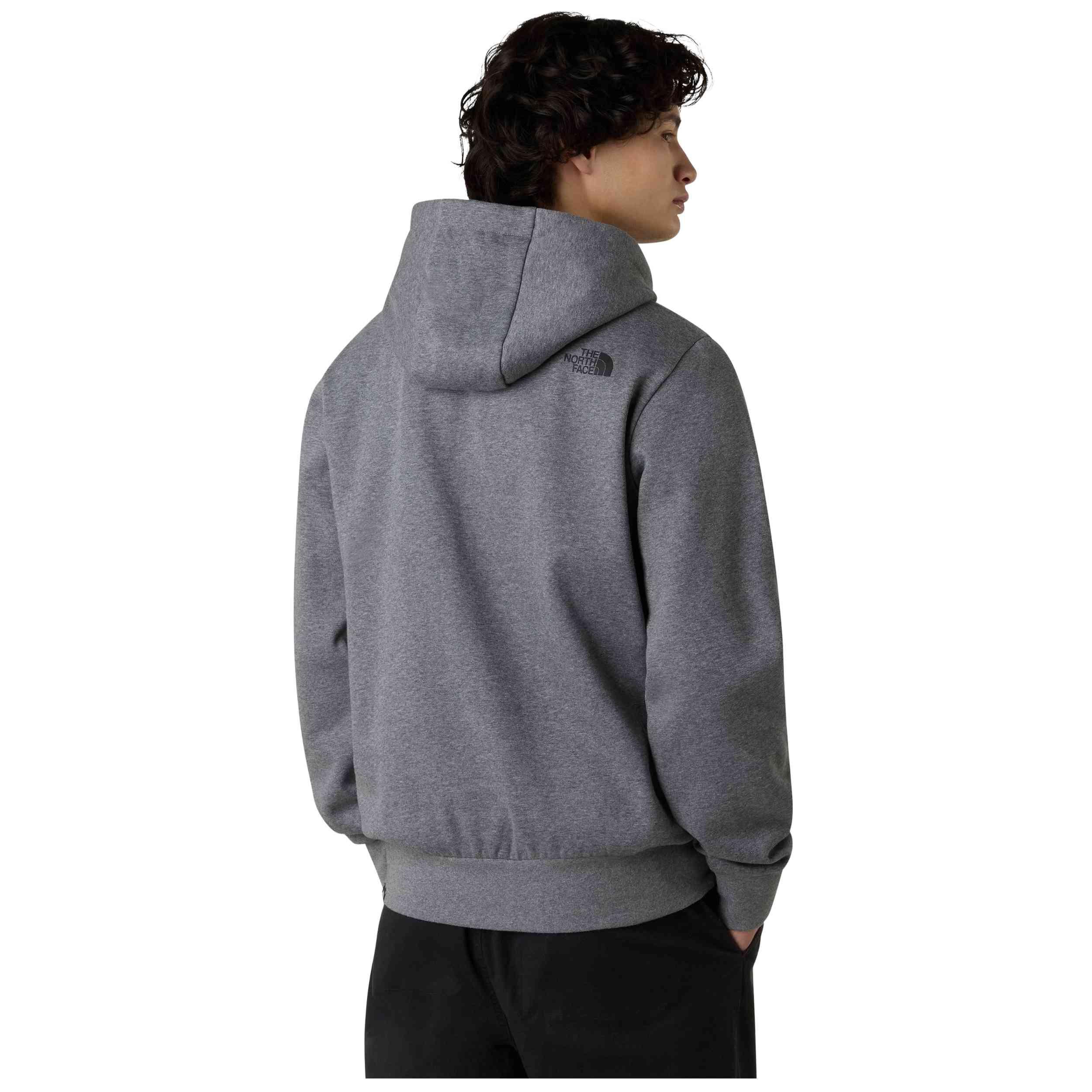 Felpa con cappuccio The north face modello NF0A89FFDYY1 per uomini 3/5