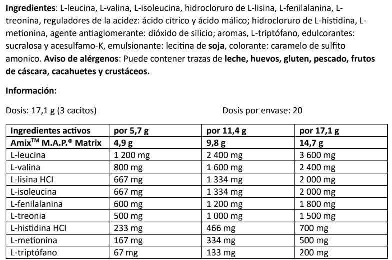 MAP Muscle Powder - 344g Naranja Cola AmiXpro® series 3/4