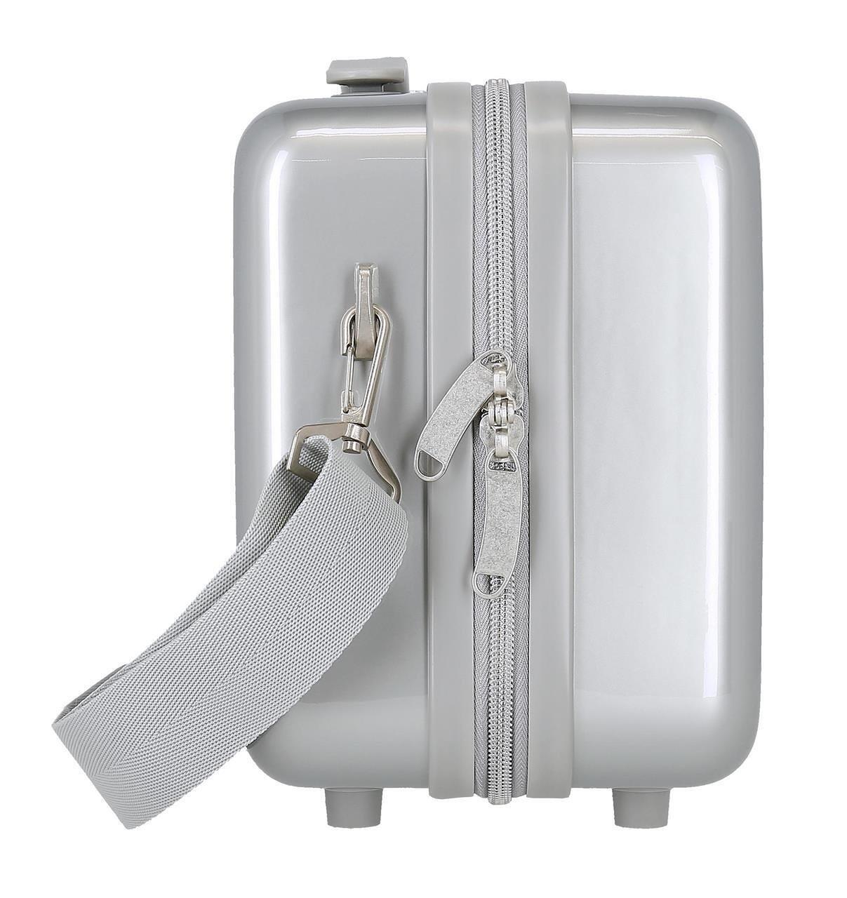 Nécessaire Abs Disney Joyful com capacidade de 9L prata 5/5
