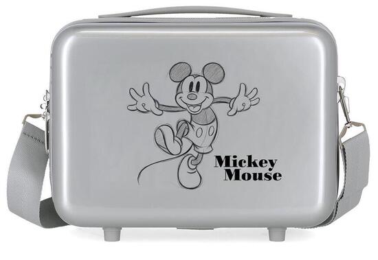 Beauty case Abs Disney Joyful con capacità di 9L argento