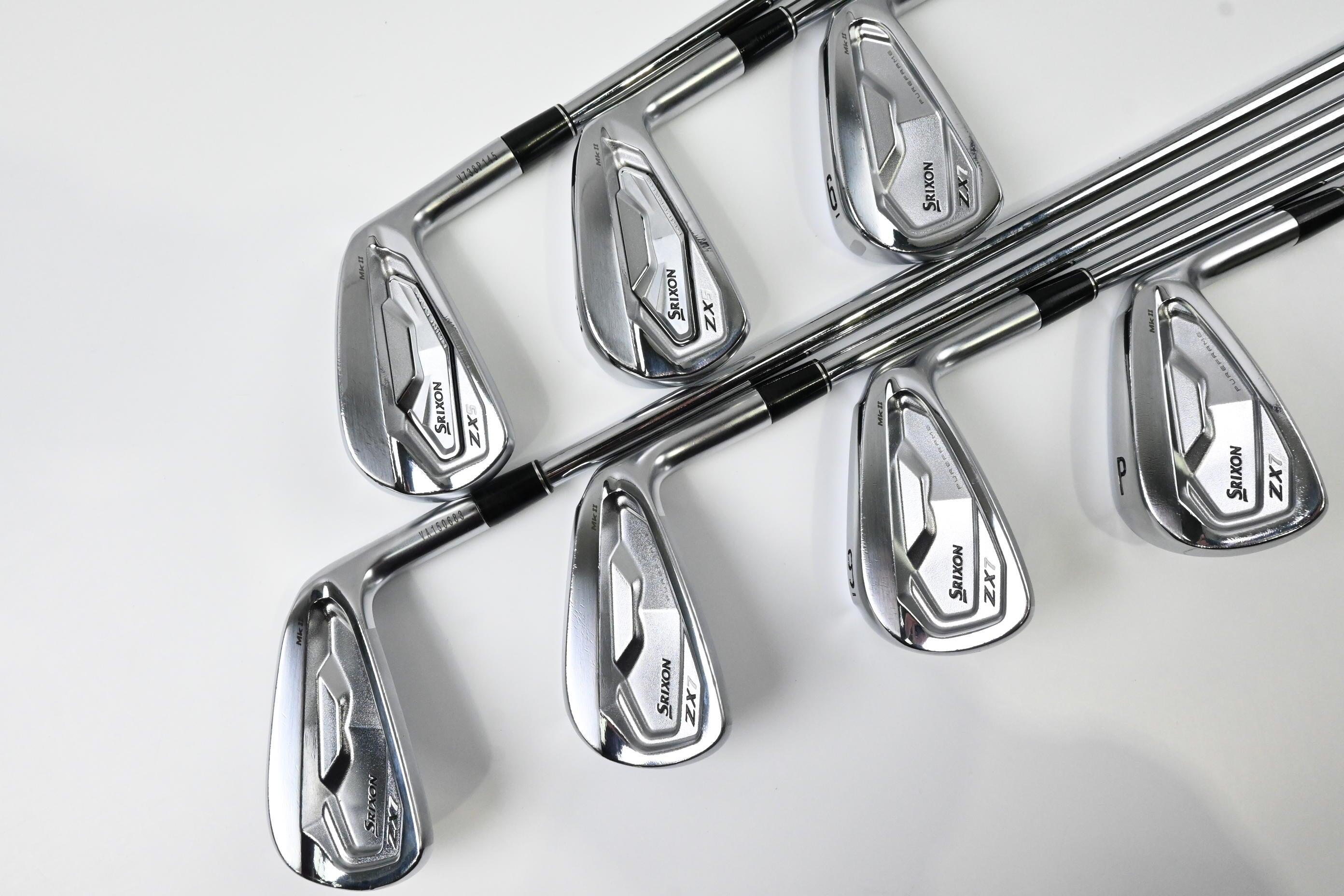 Srixon ZX5 MKII / ZX7 MK II Combo Irons / 4-PW / Stiff Flex Modus