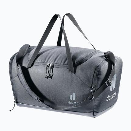 Sac de sport - Voyage - Unisexe - Duffel avec poche chaussures - Hopper - Noir