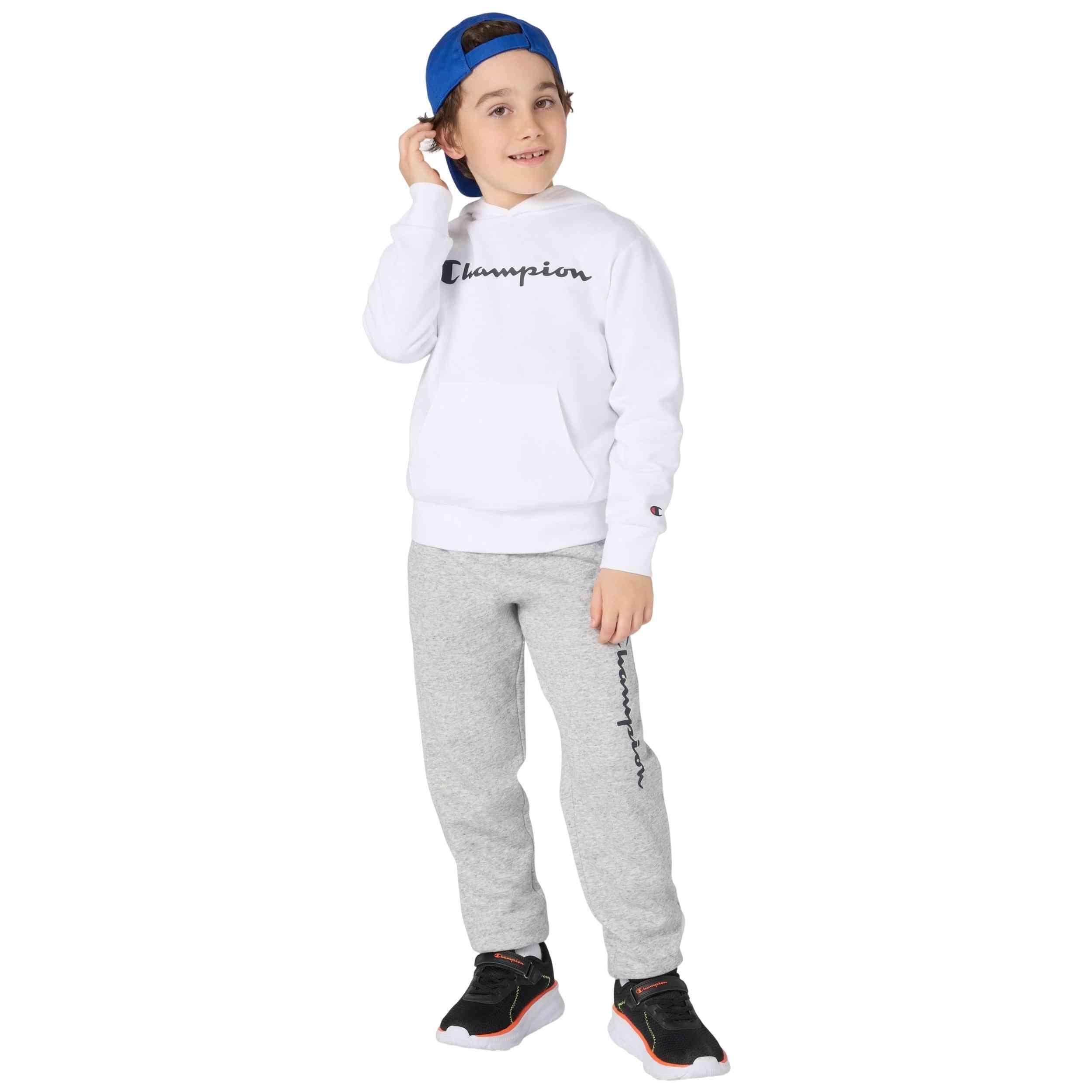 Sweat à capuche Champion modèle 307352WW001 pour unisexe enfants 3/5