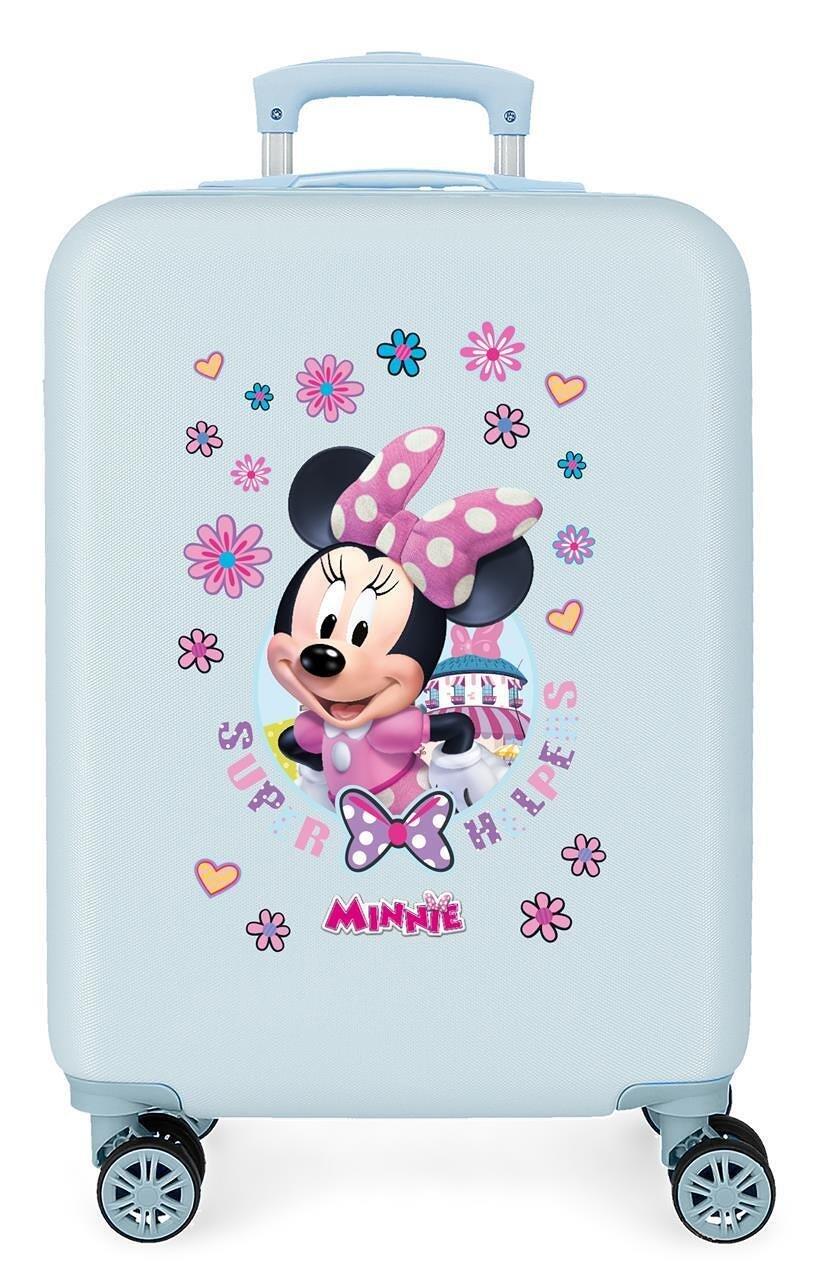 Valise cabine Disney Minnie super helpers Abs avec une capacité de 34L 1/5