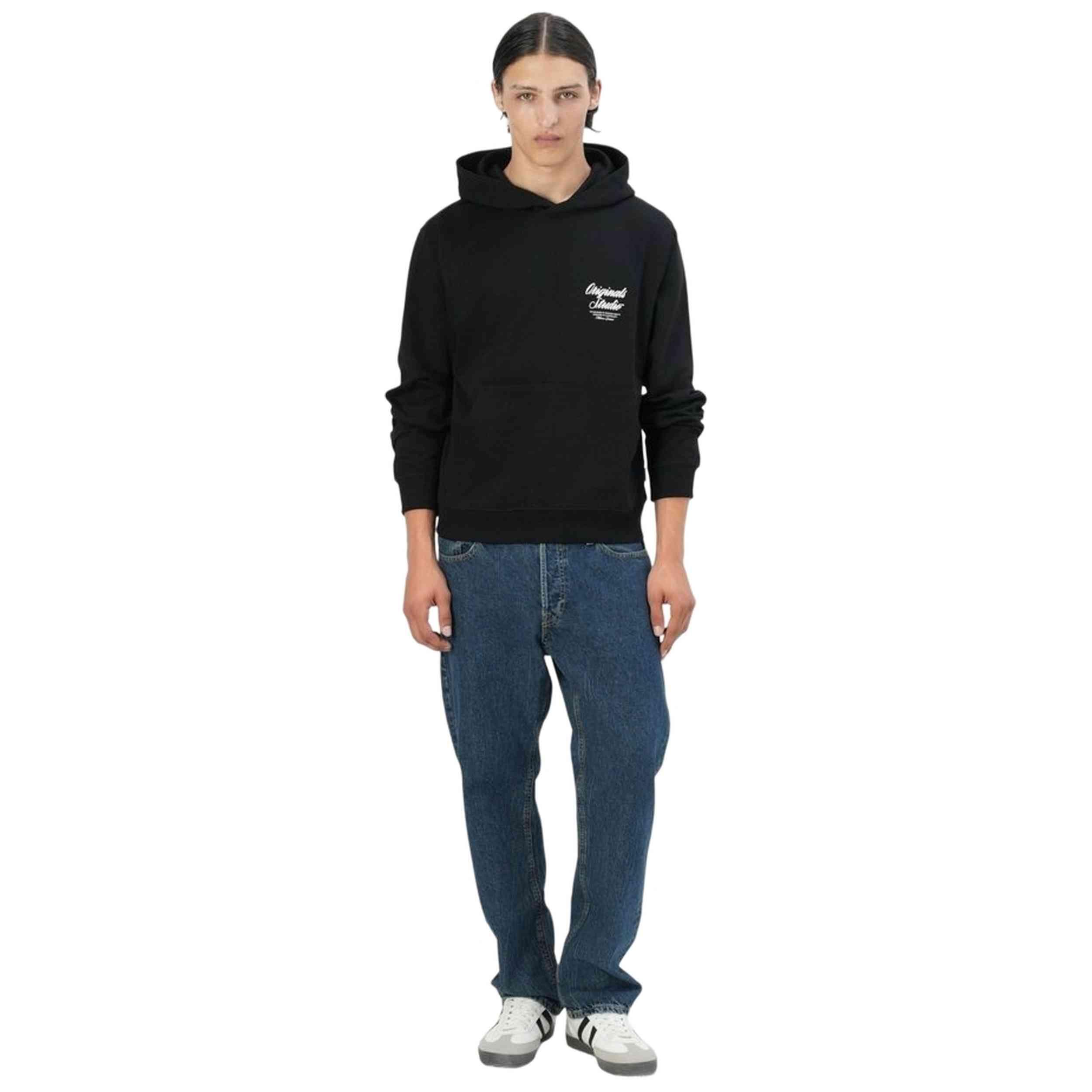 Sweat à capuche Jack&jones modèle 12283054-NEG pour homme 2/5