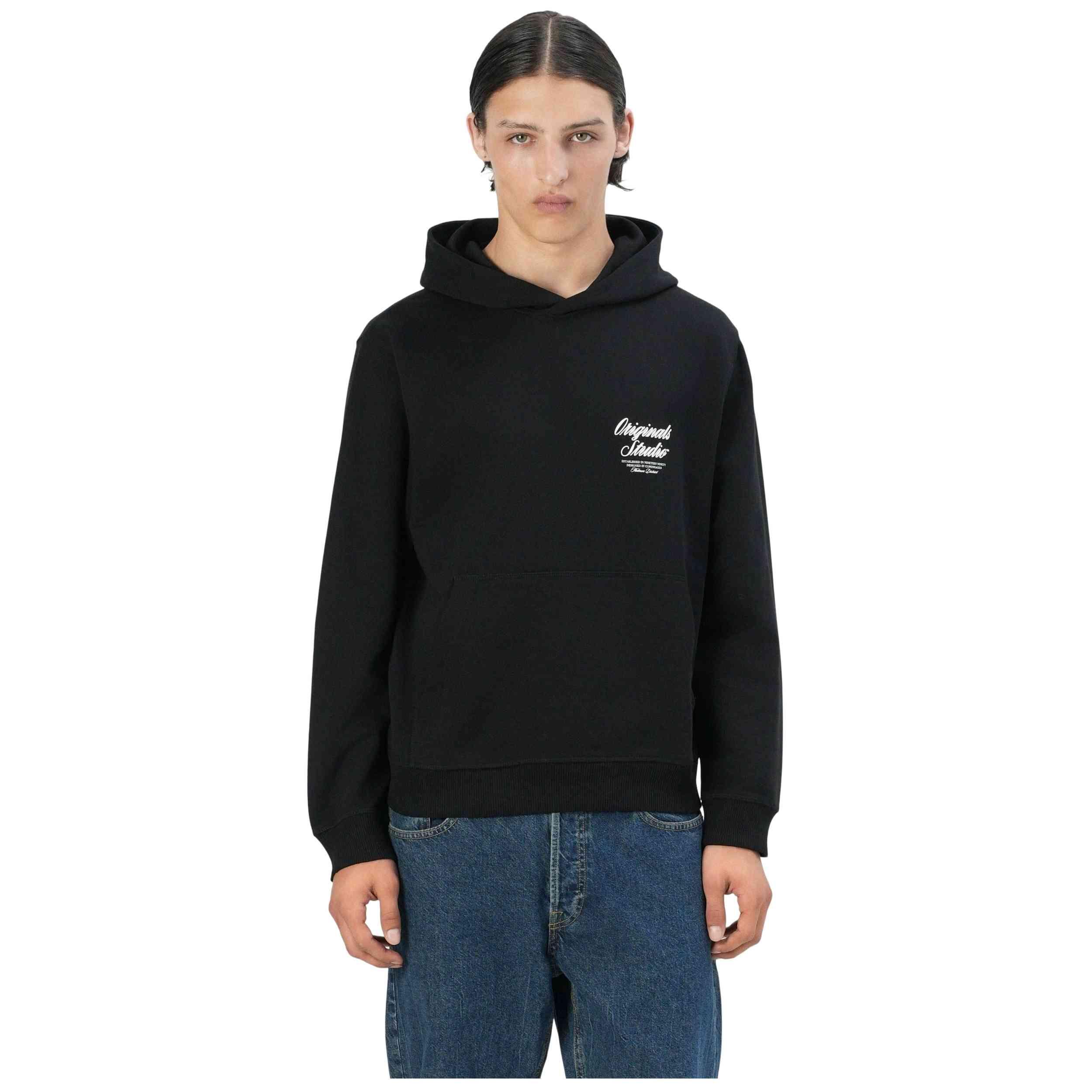 Sweat à capuche Jack&jones modèle 12283054-NEG pour homme 4/5