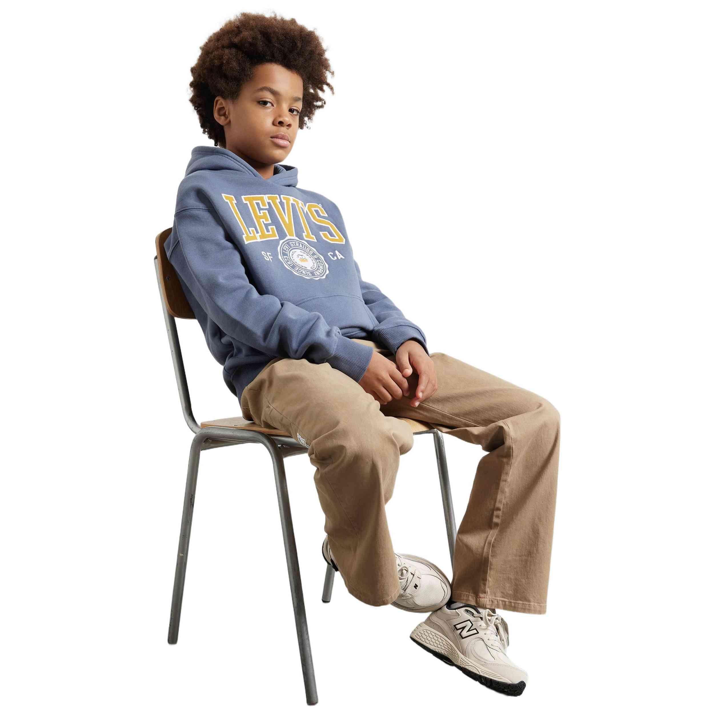 Hoodie Levi's model 8EL487-C1E voor jongens 2/5