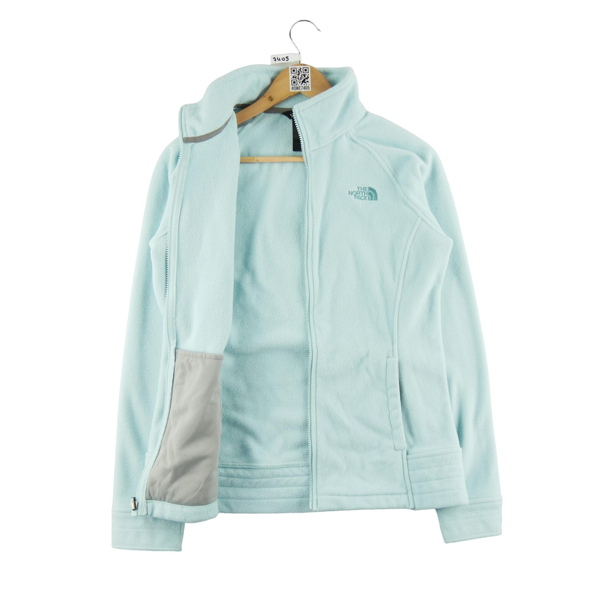 Women's Light Blue TNF Fleece Jacket 3/7