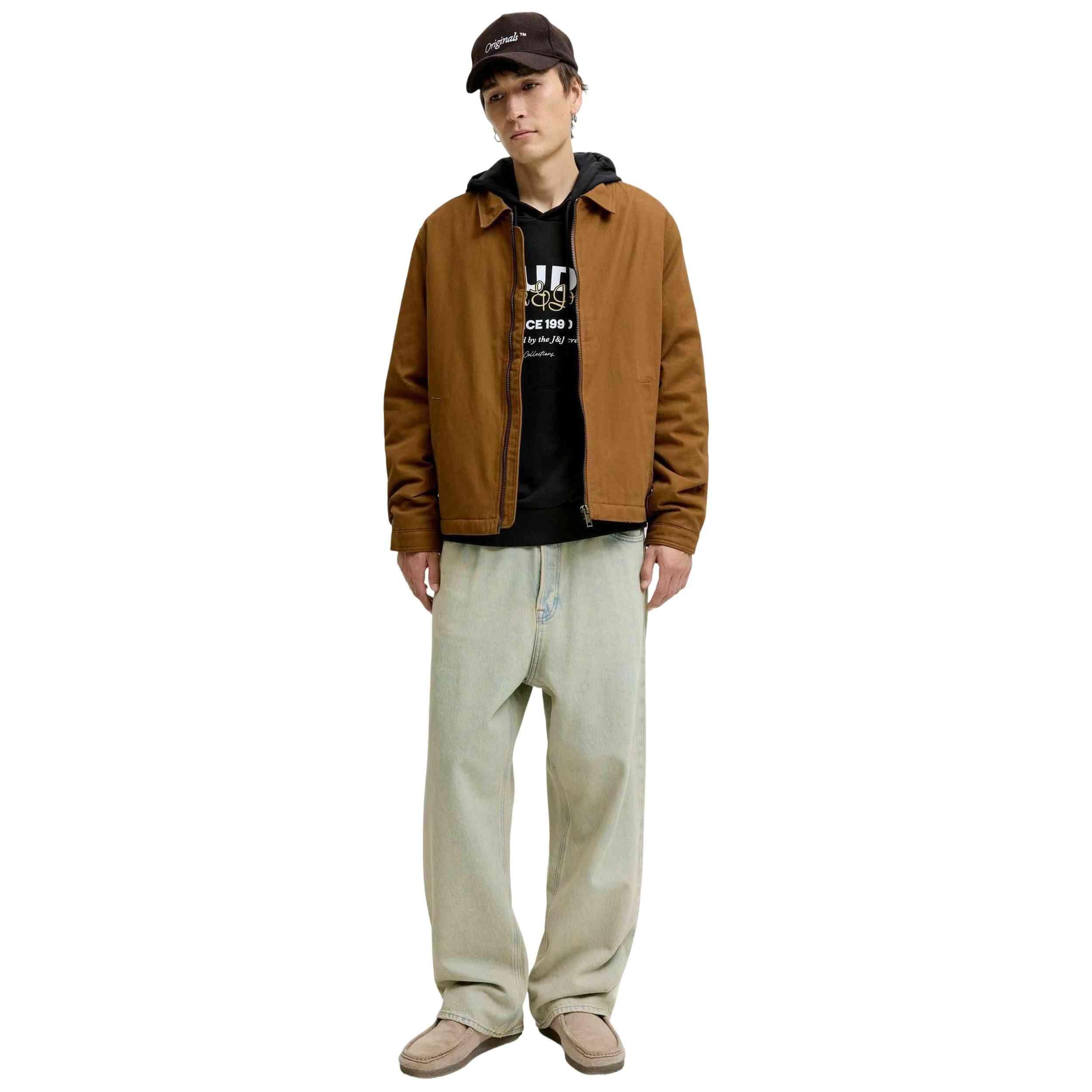 Felpa con cappuccio Jack&jones modello 12278611-BLK per uomini 2/5