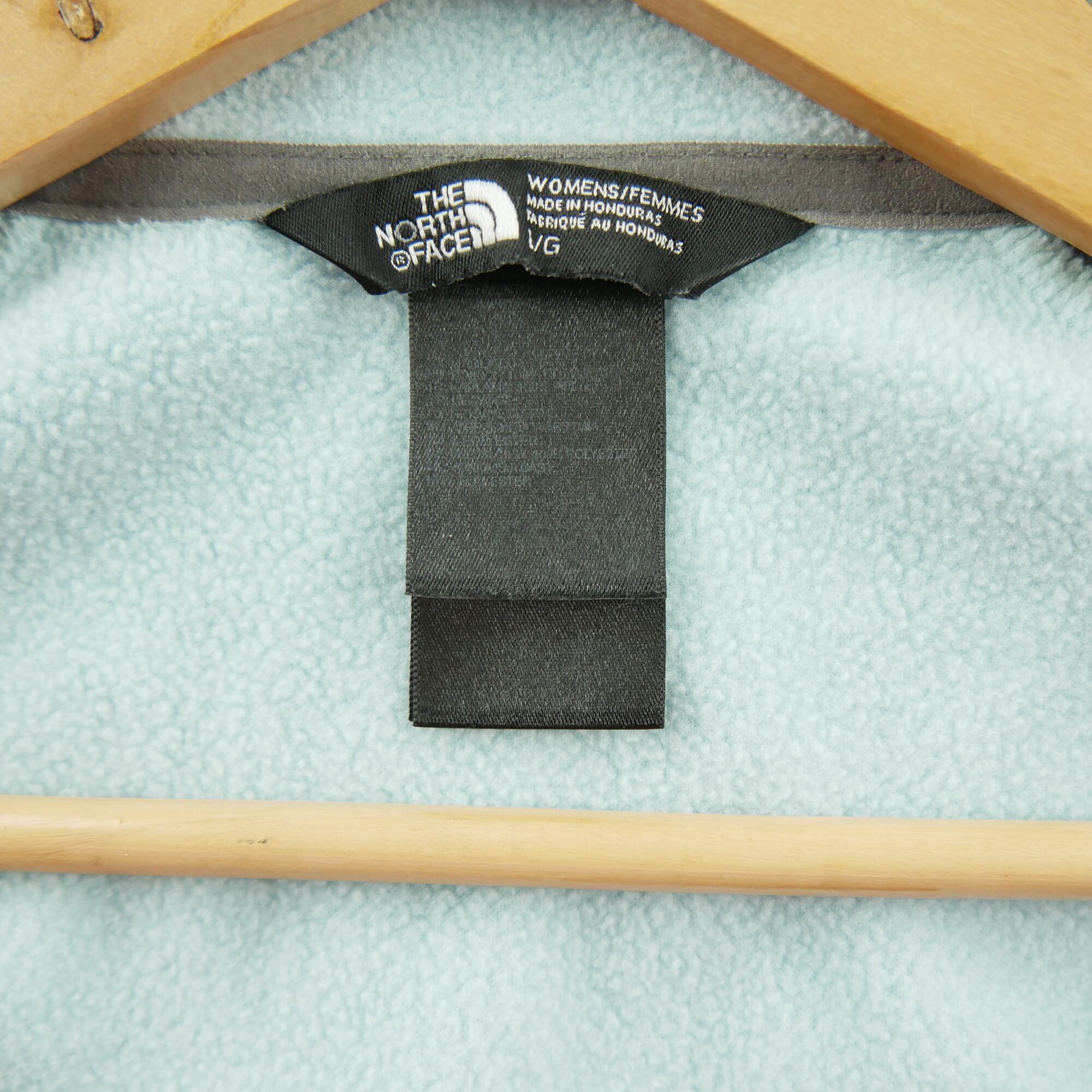 Women's Light Blue TNF Fleece Jacket 6/7