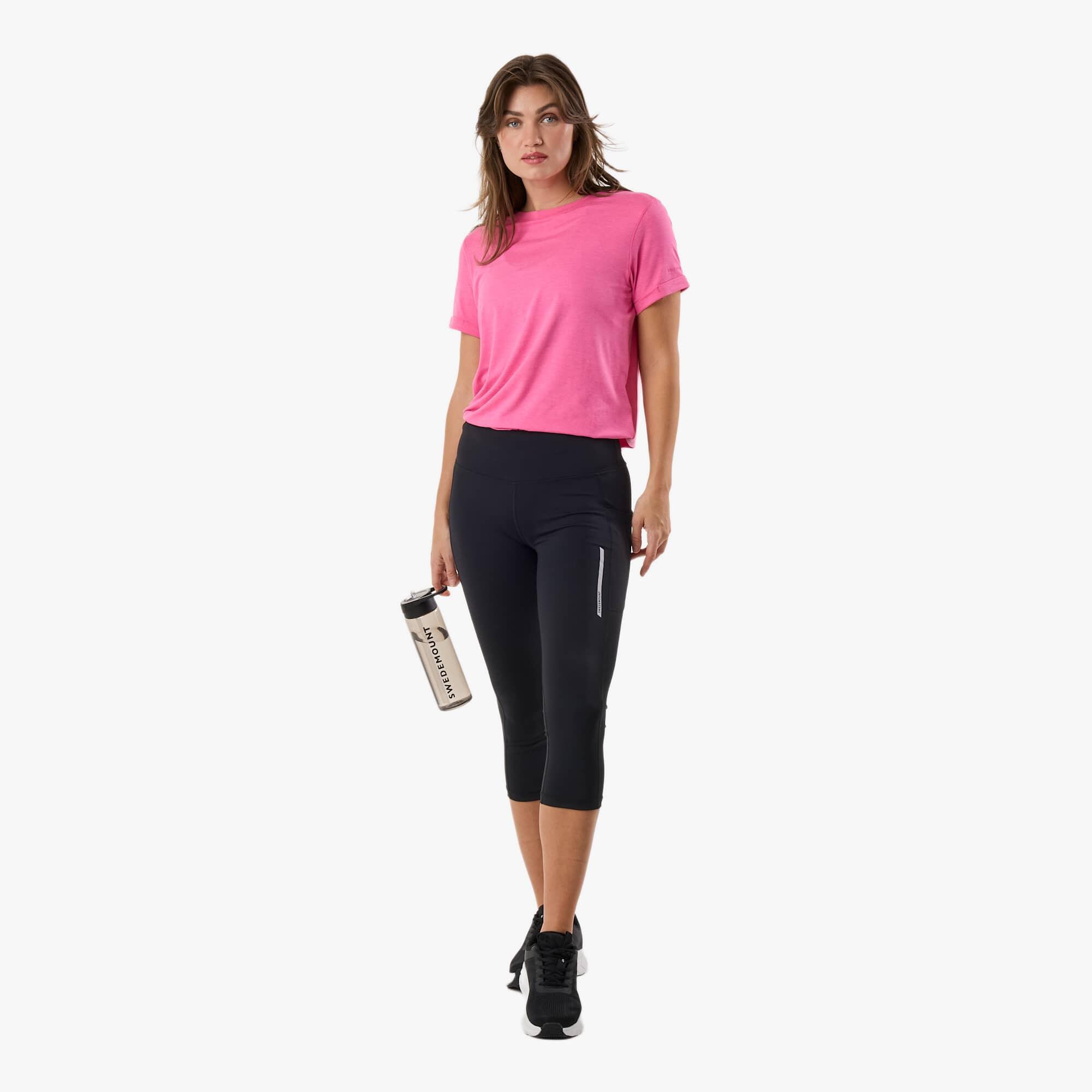 T-Shirt maniche corte da training da donna Core Loose Fit Tee asciugatura rapida 3/9