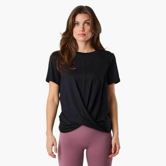 Koszulka treningowa damska Swedemount Core Wrap Soft Tee szybkoschnąca