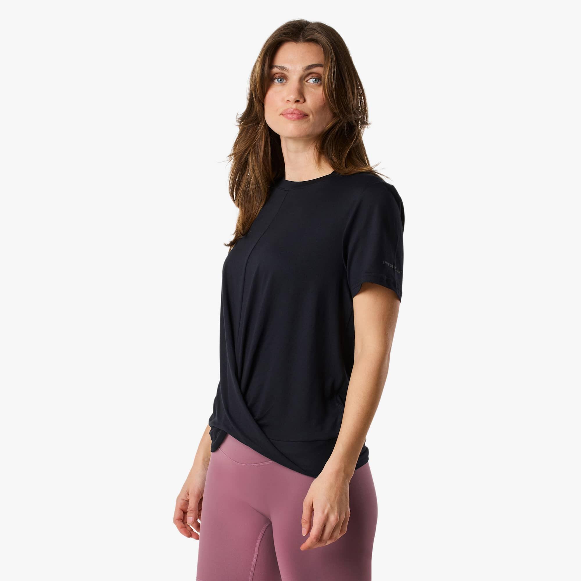 T-shirt training femme manches courtes quick dry Core Wrap Soft Tee 4/8