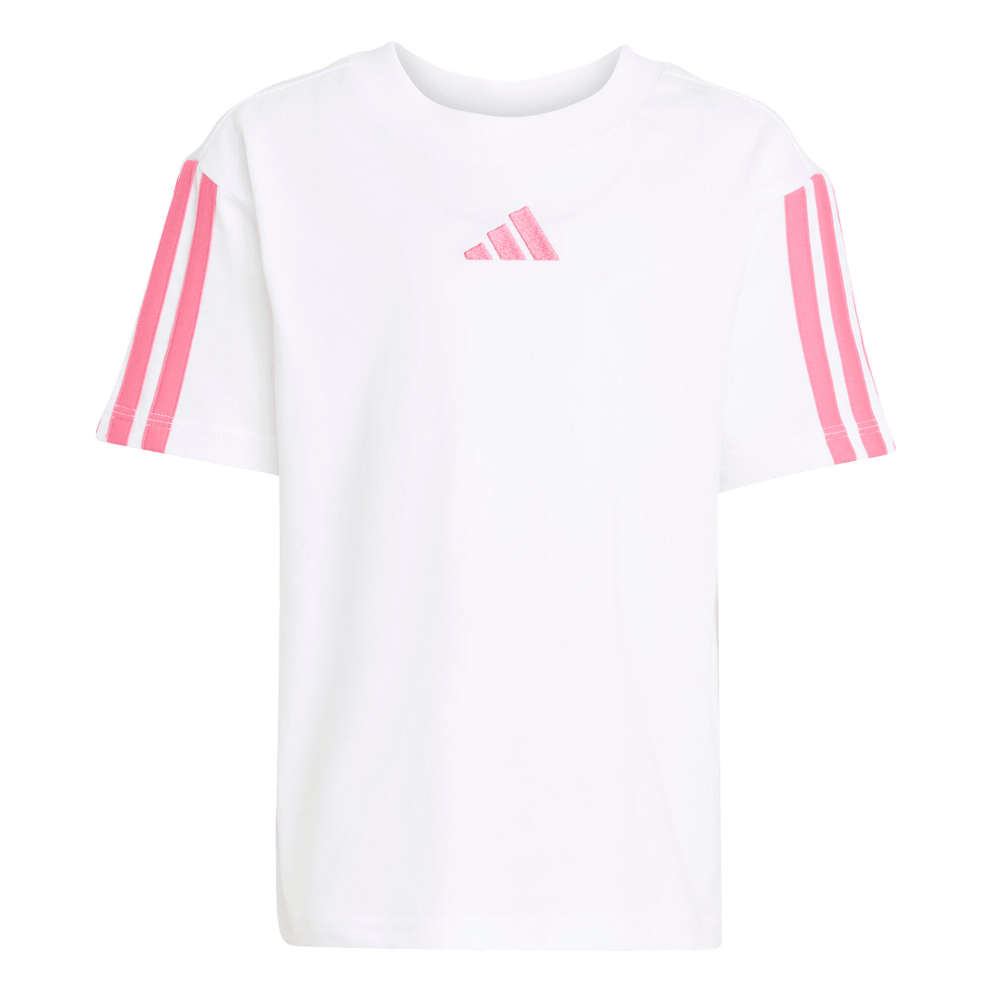 Completo bambina adidas performance - bianco\rosa 2/5