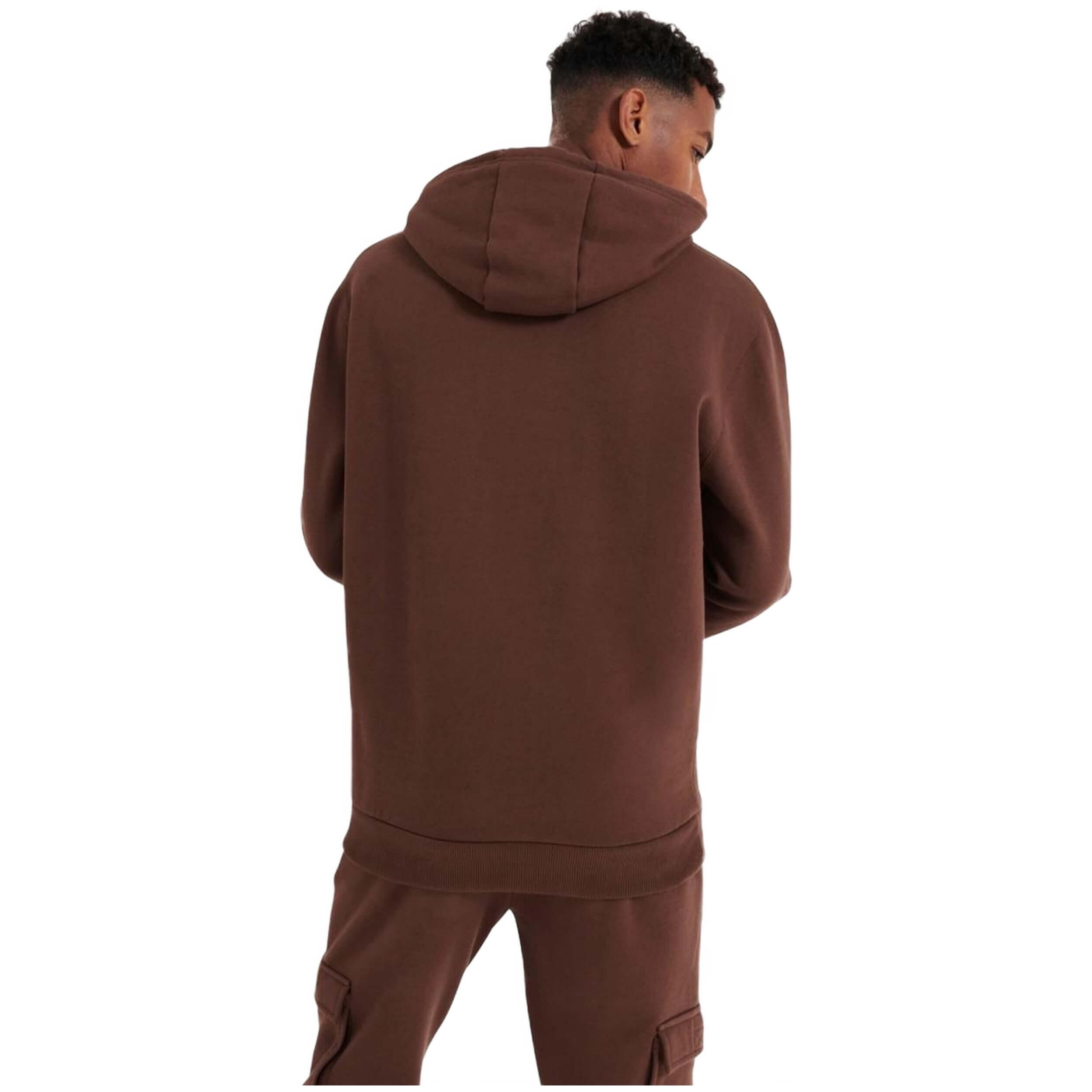 Felpa con cappuccio Ellesse modello SHP15779-200 per uomini 3/4
