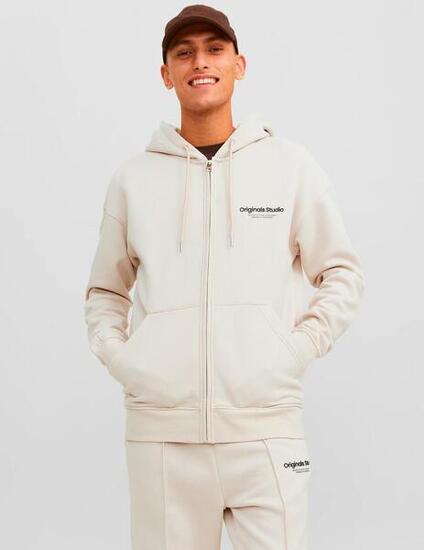 Maglia e felpa per uomo Jack&Jones Bianco.