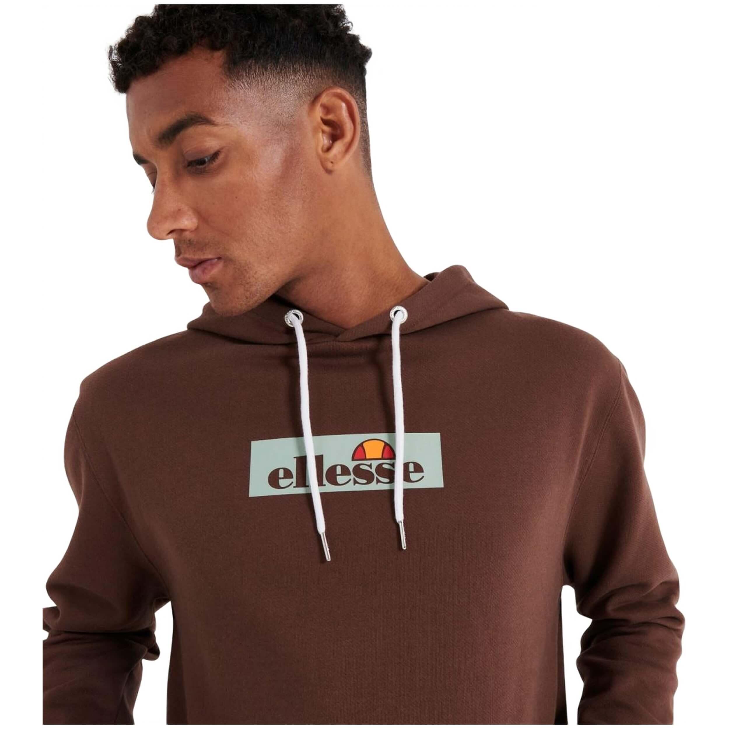 Felpa con cappuccio Ellesse modello SHP15779-200 per uomini 4/4