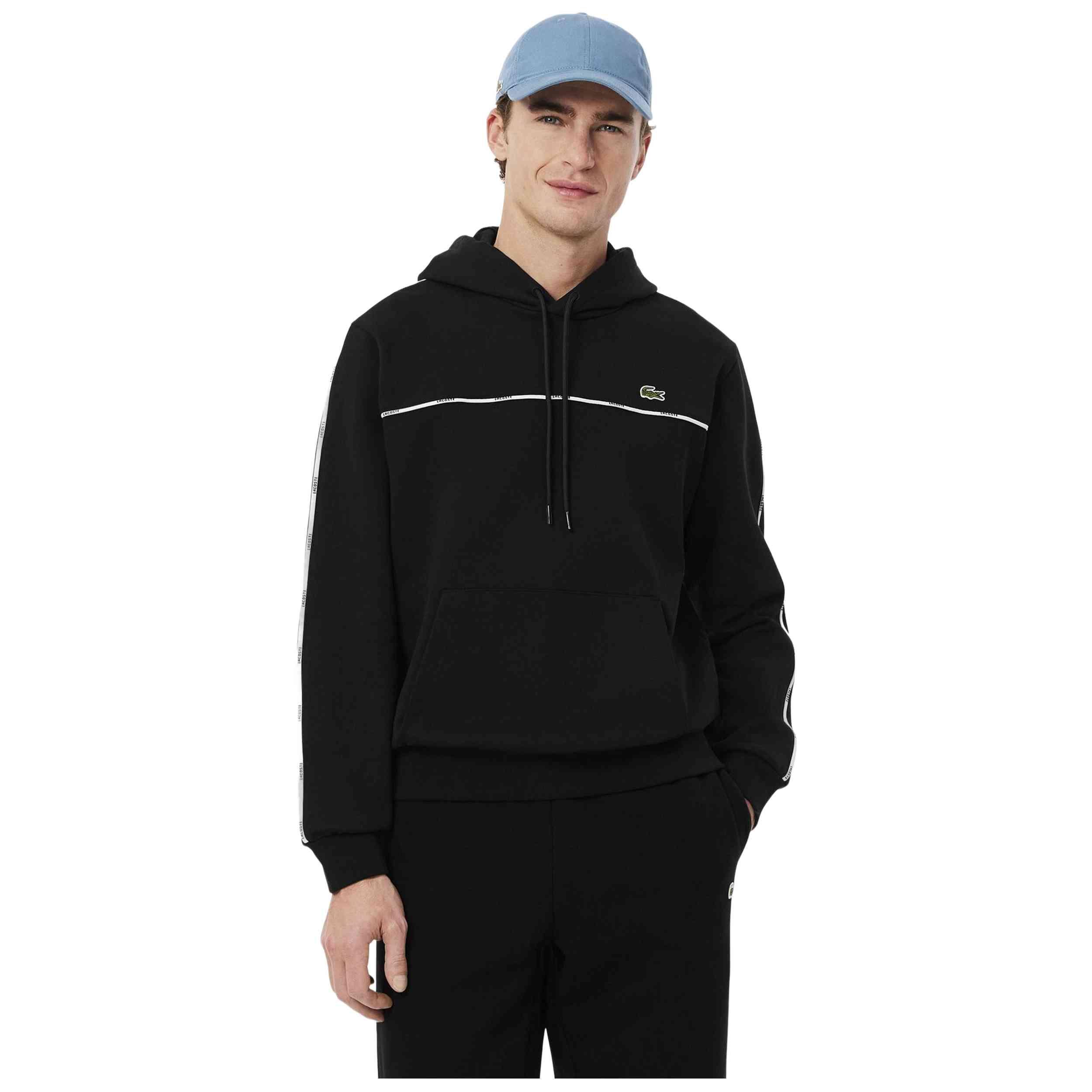 Felpa con cappuccio Lacoste modello 292103300004 per uomini 5/5