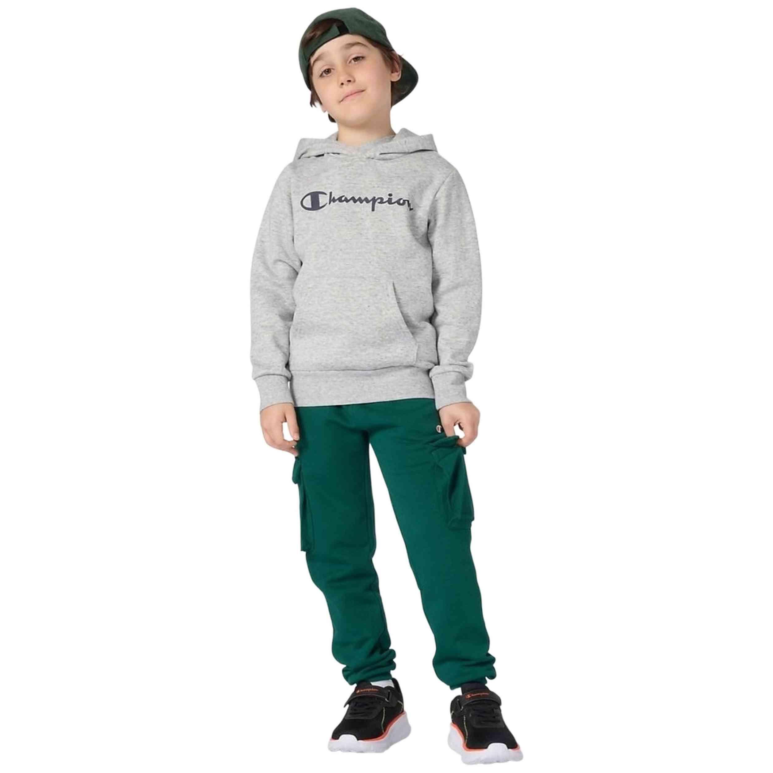 Sudadera con capucha Champion modelo 307352EM021 para niños unisex 2/5