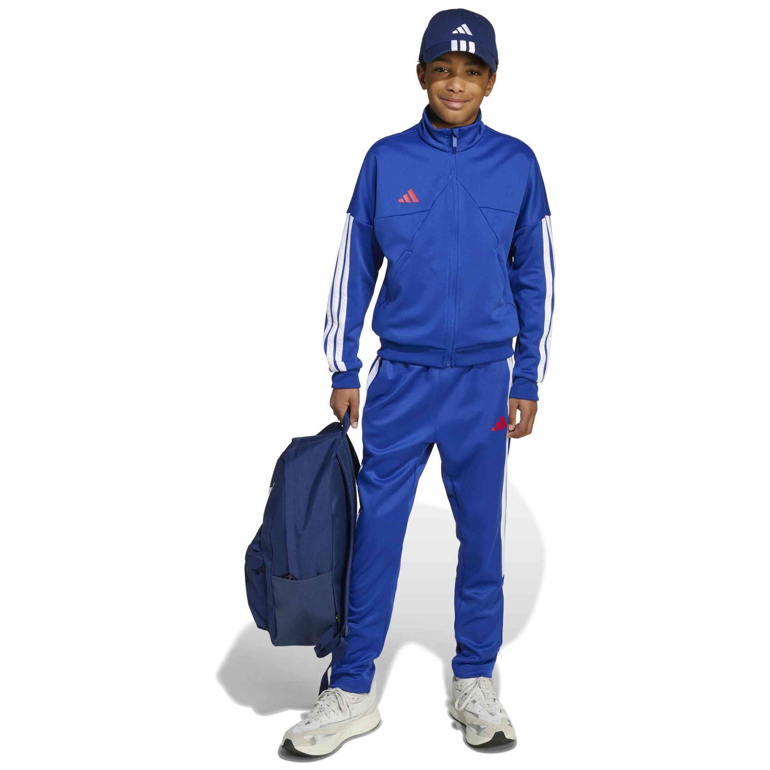 Casaco de fato de treino Adidas modelo JW5085 para crianças unissex 2/5
