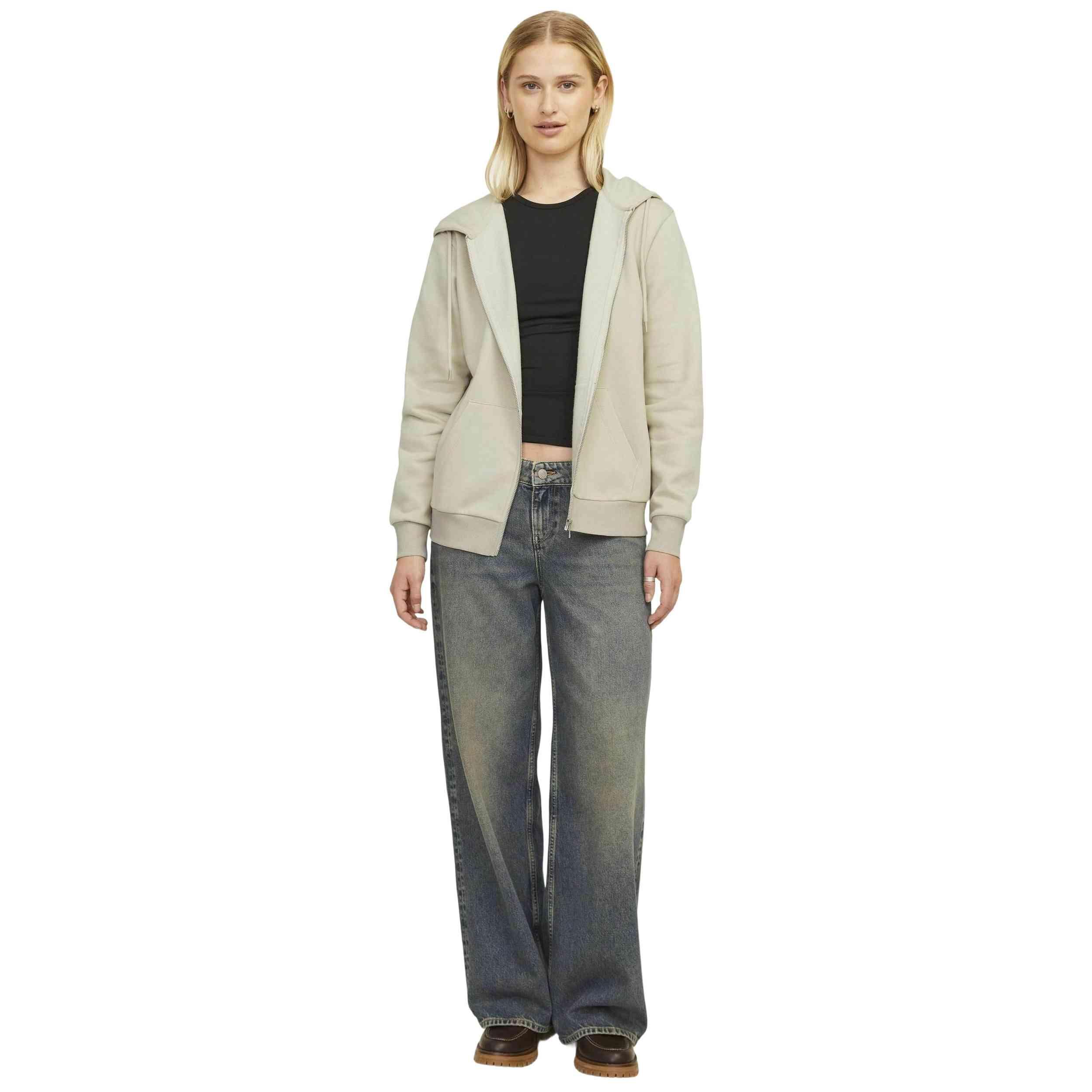 Sudadera con capucha Jjxx modelo 12258320-BEIG para mujer 3/5