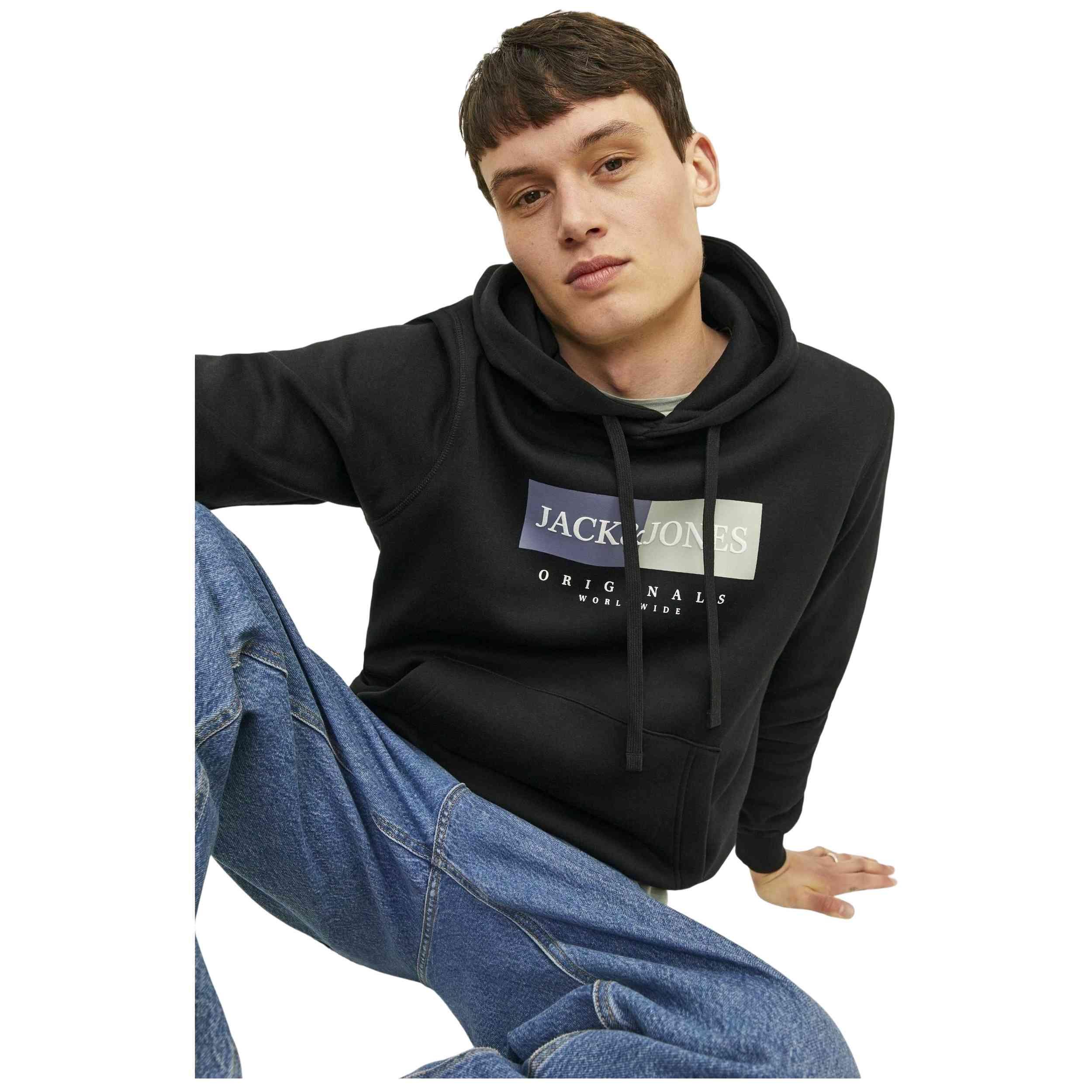 Sweat à capuche Jack&jones modèle 272100022005 pour homme 5/5