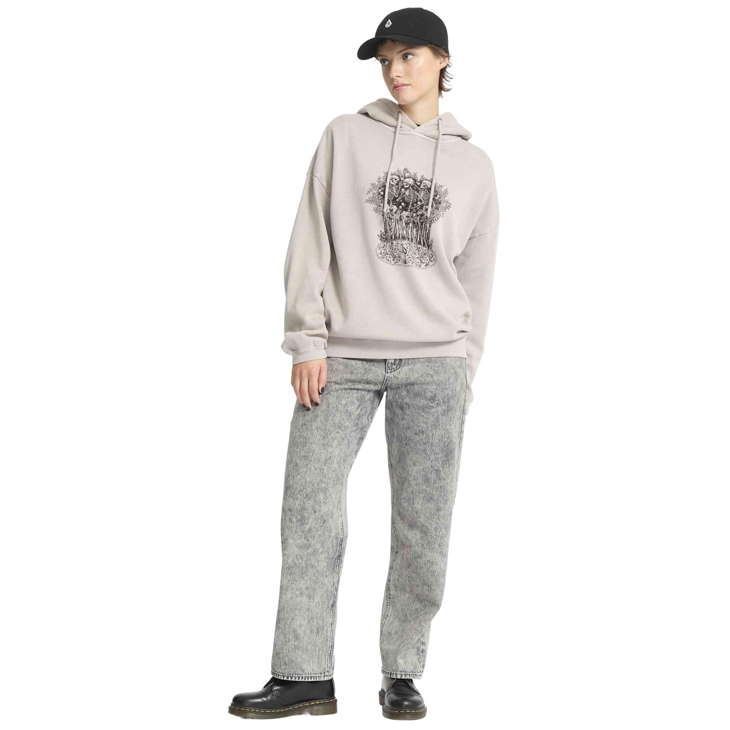 Felpa con cappuccio Volcom modello B4132509-KST per donne 2/5