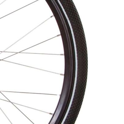 Cortina j16seg velg 28 inch (622x19) black matt 36 spaakgaten