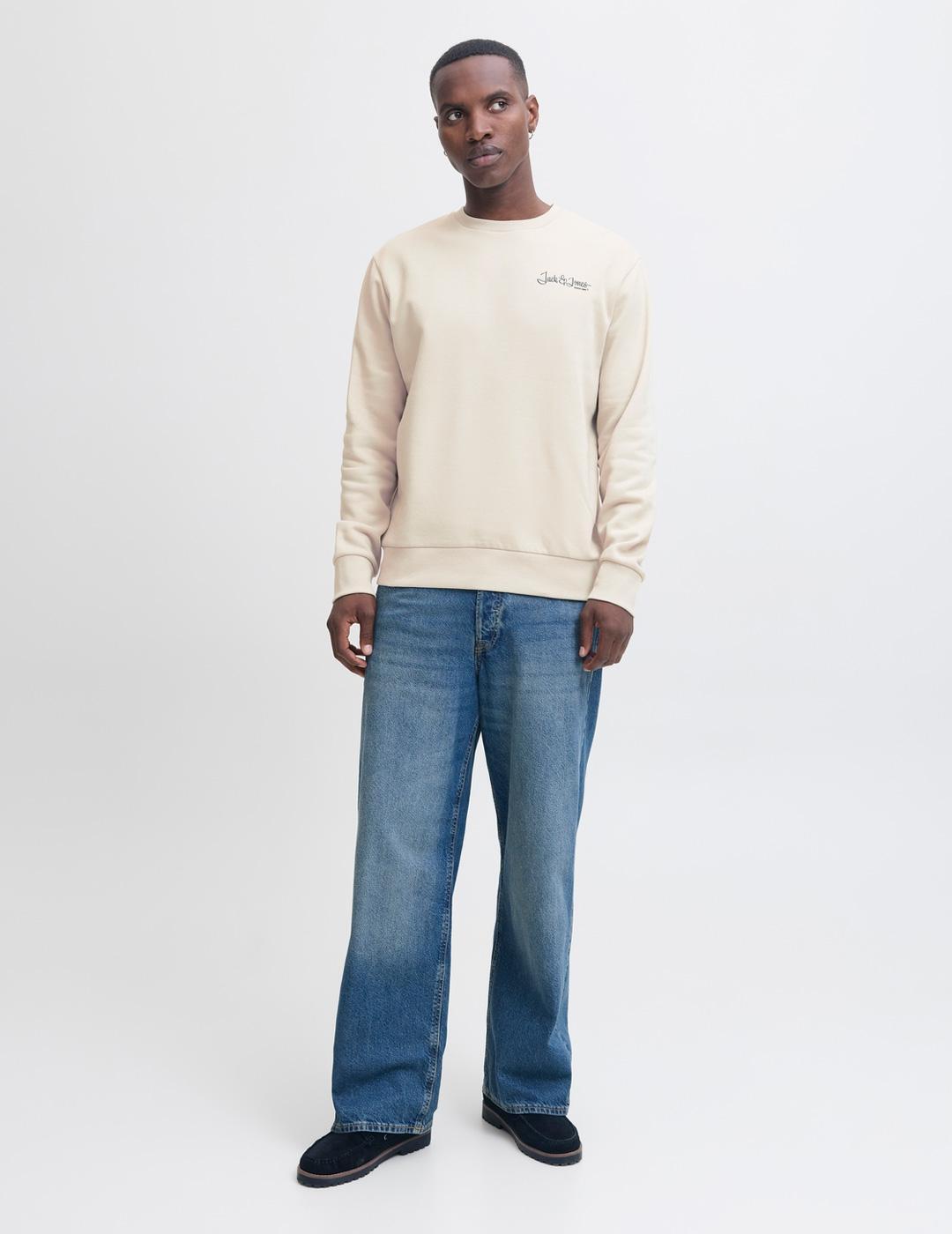 Jersey y sudadera para Hombre Jack&jones  Beige 3/6