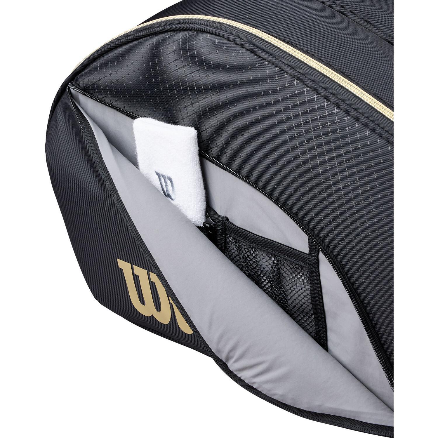PADELBAG WILSON DEFY V1 PADEL BLACK/GOLD WR8914201 7/7