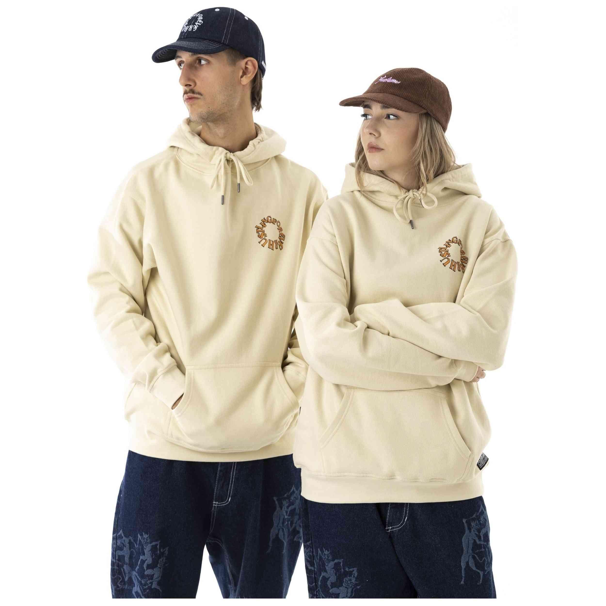 Sweatshirt Jacker modelo HBS006-BEIGE para unissex 3/5