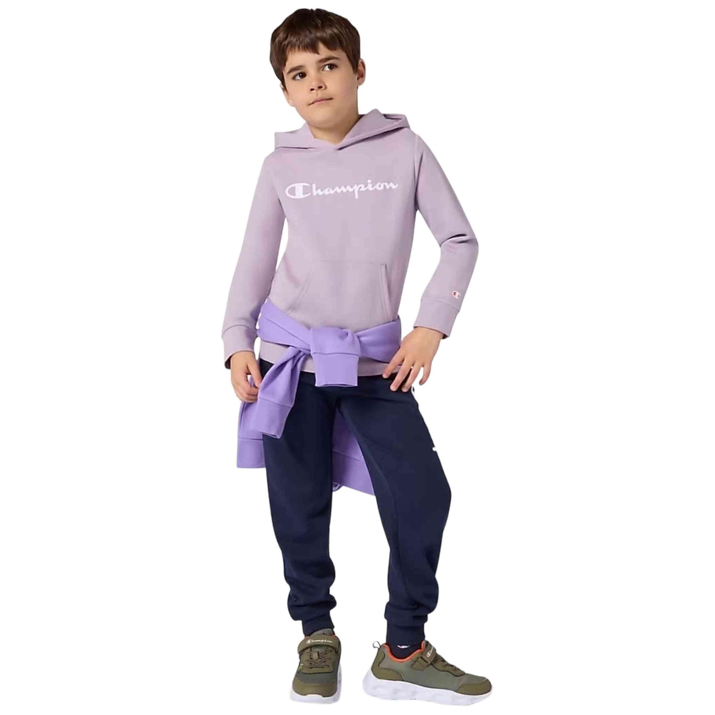 Sweat à capuche Champion modèle 307352VS100 pour unisexe enfants 2/5