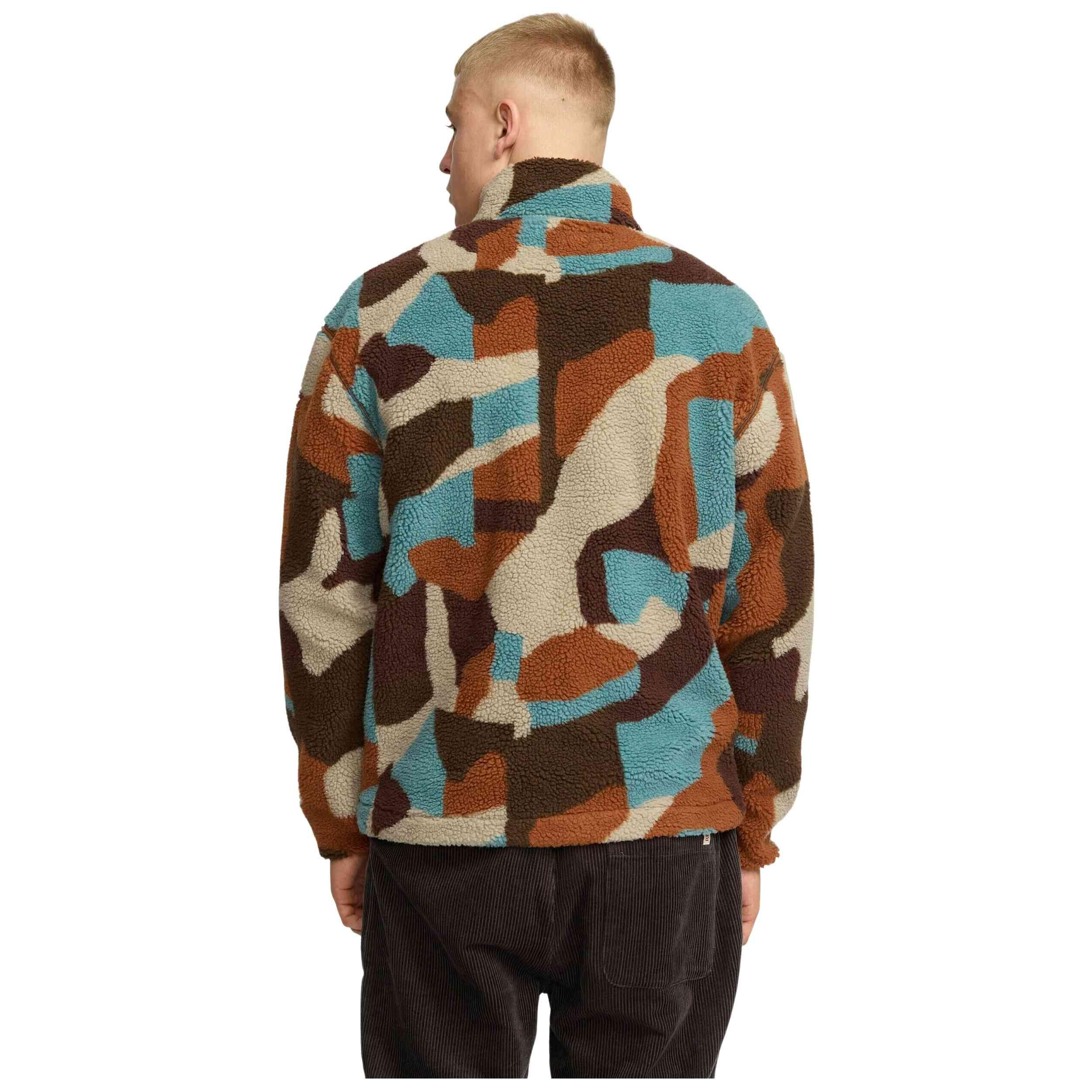 Fleece Revolution model 7023BROWN voor mannen 3/5
