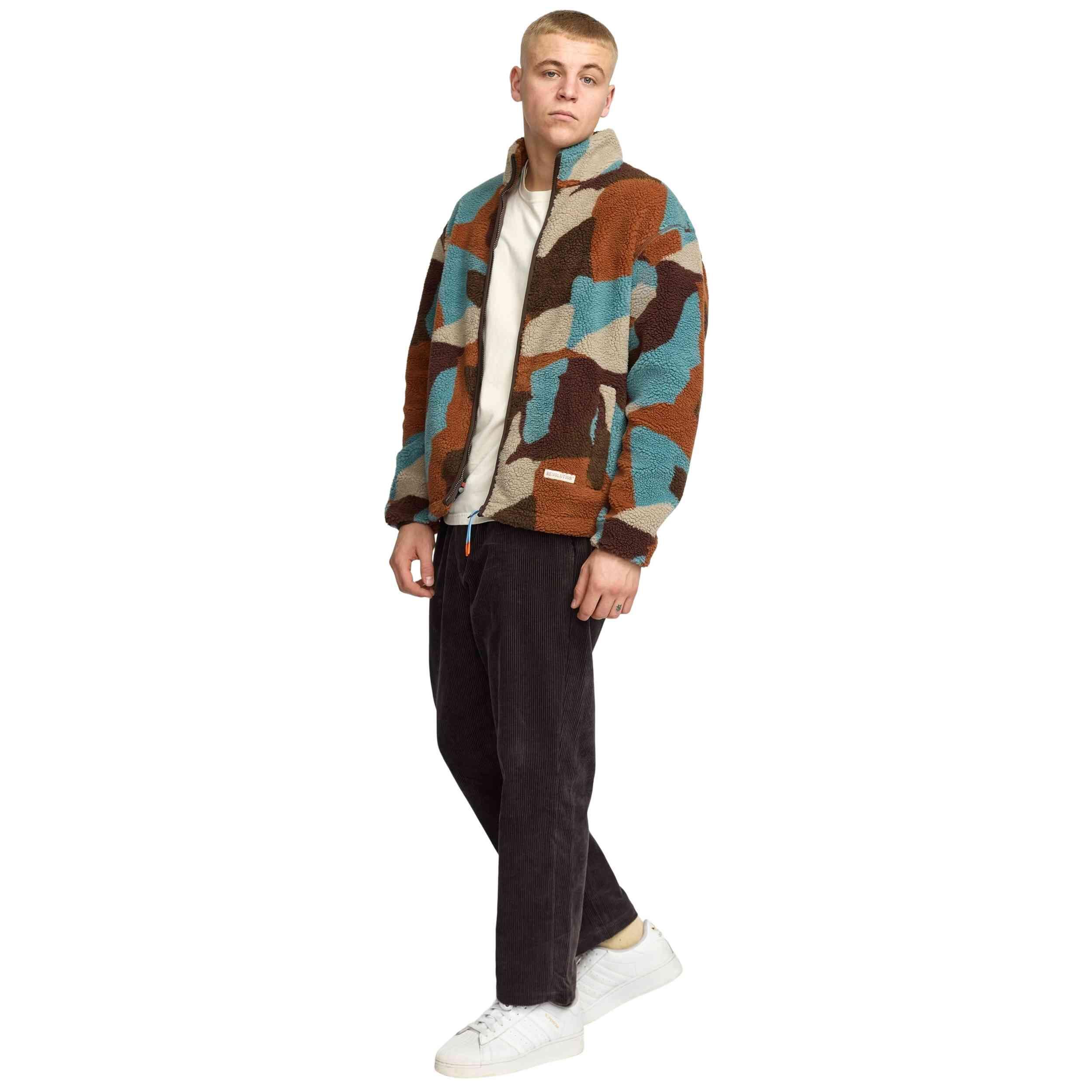 Fleece Revolution model 7023BROWN voor mannen 2/5