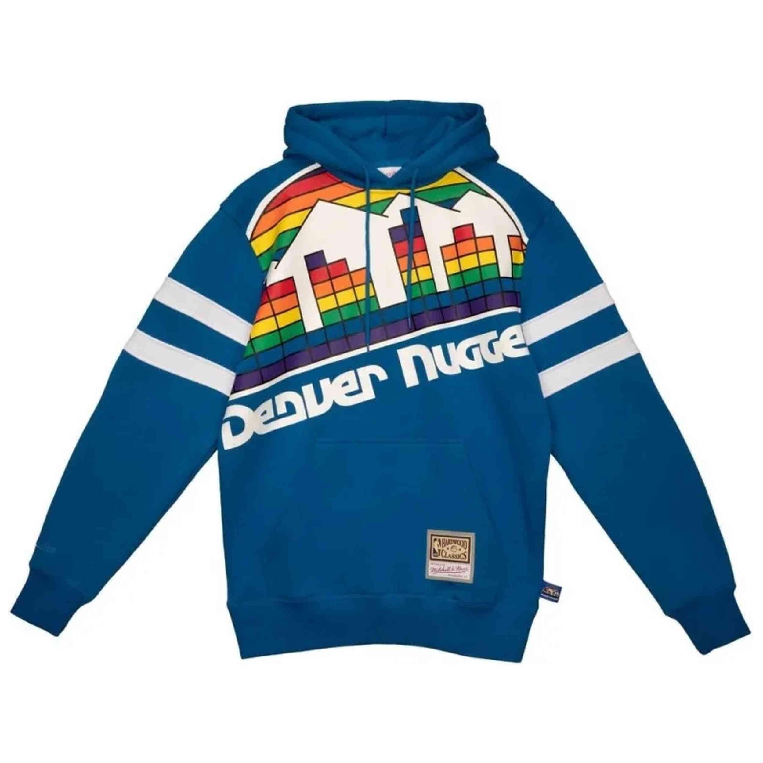 Sweat Mitchell & ness modèle FPHDBW19165-DNUROYA pour unisexe 1/2