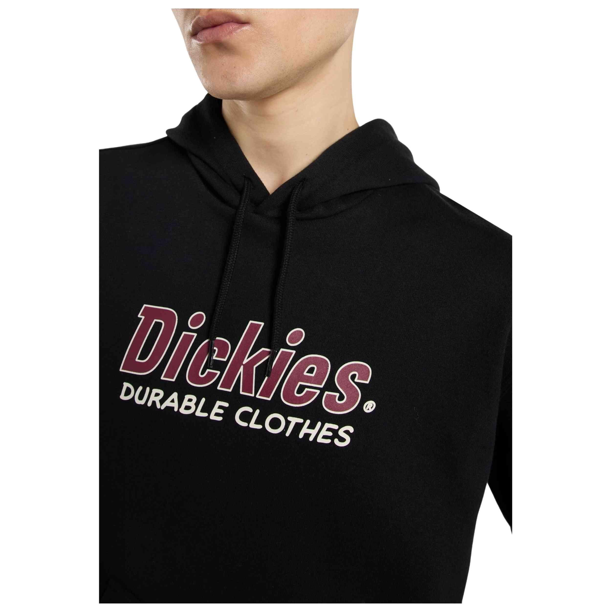 Felpa con cappuccio Dickies modello DK0A87N0BLK1 per uomini 4/5