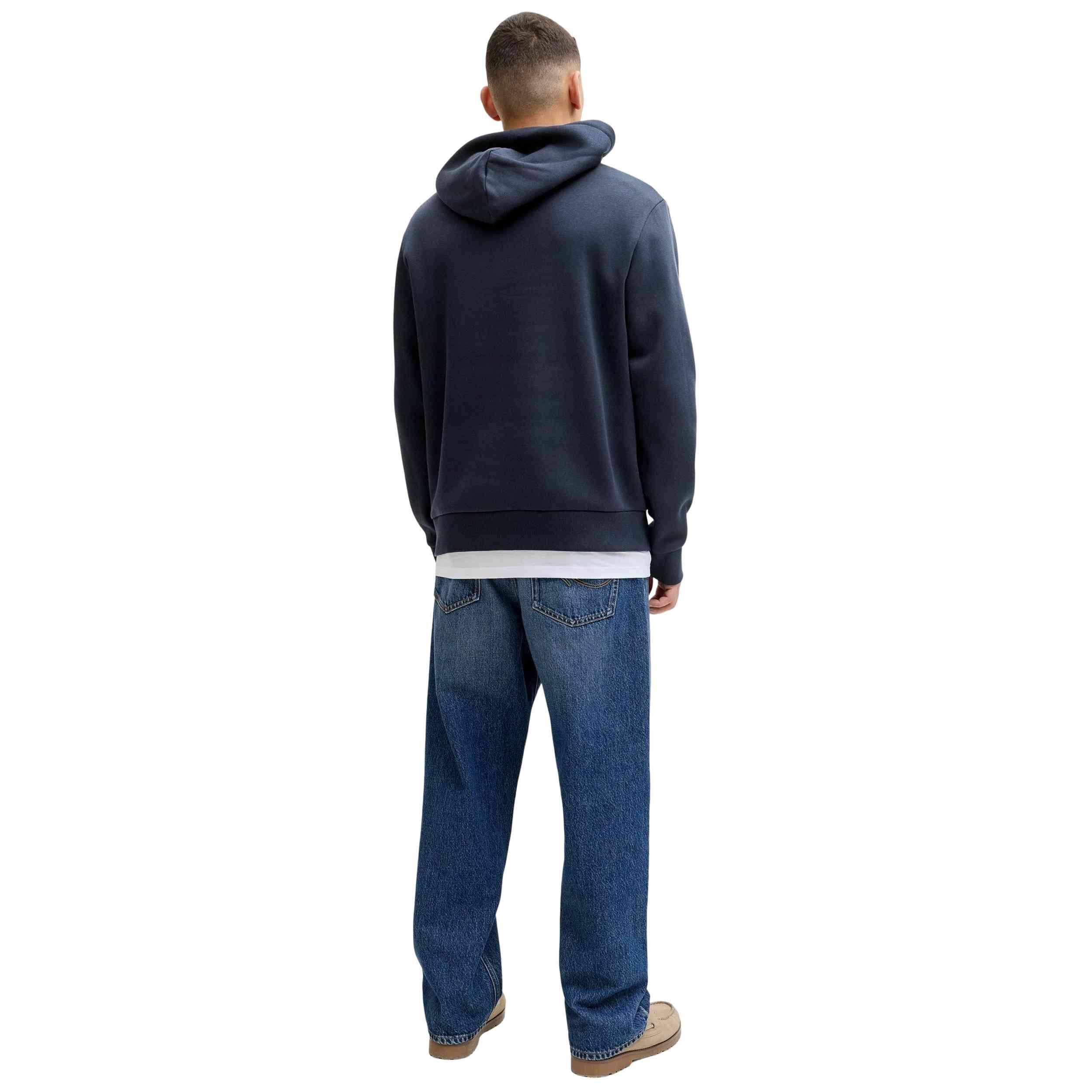Felpa con cappuccio Jack&jones modello 12268422-NVY per uomini 3/5