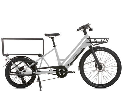 Villette La Famille elektrische longtail transportfiets 10 Ah wit