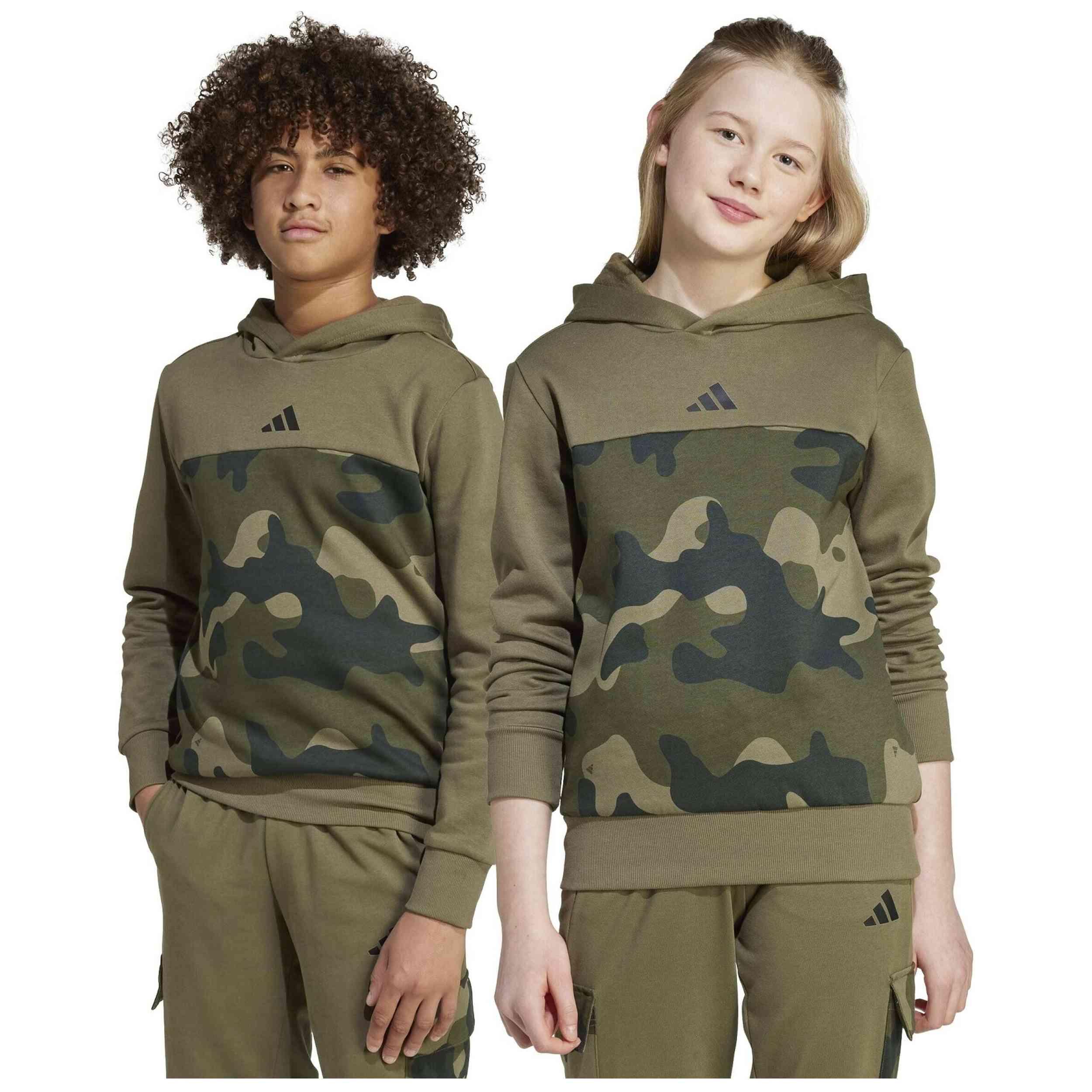 Sudadera con capucha Adidas modelo JW2467 para niños unisex 2/4