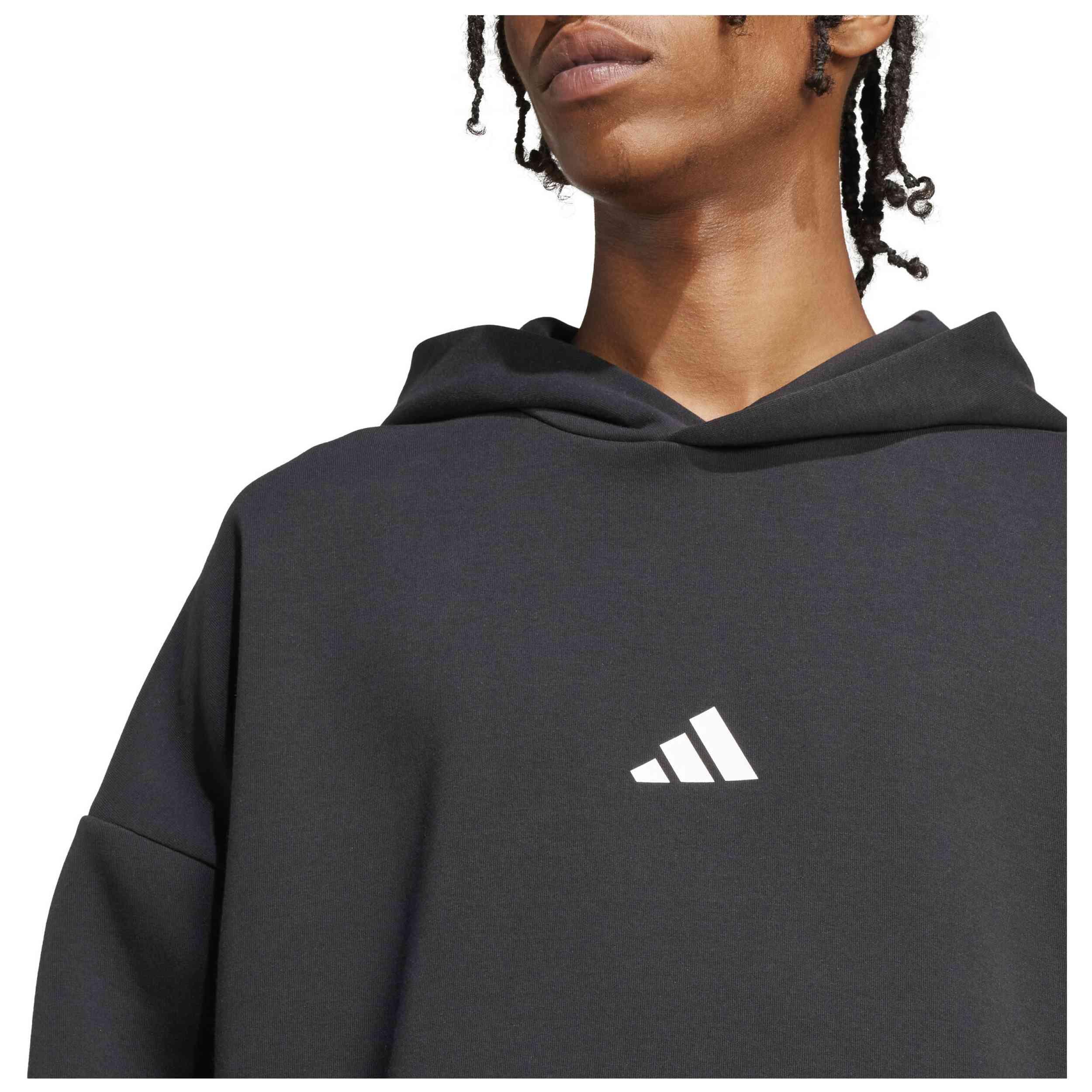 Felpa con cappuccio Adidas modello JD4954 per uomini 4/5
