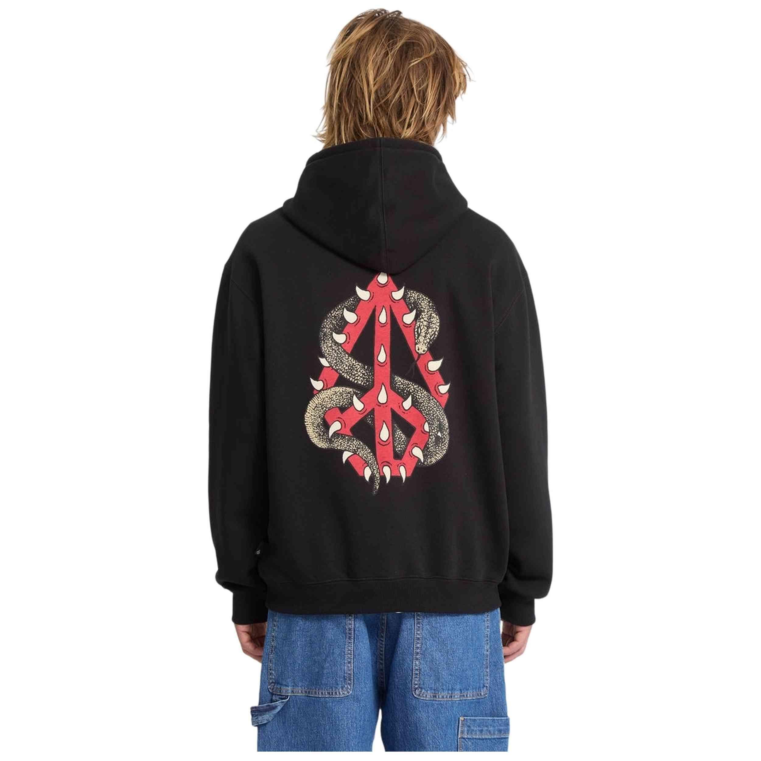 Sweat à capuche Volcom modèle A4132505-BLK pour homme 2/5