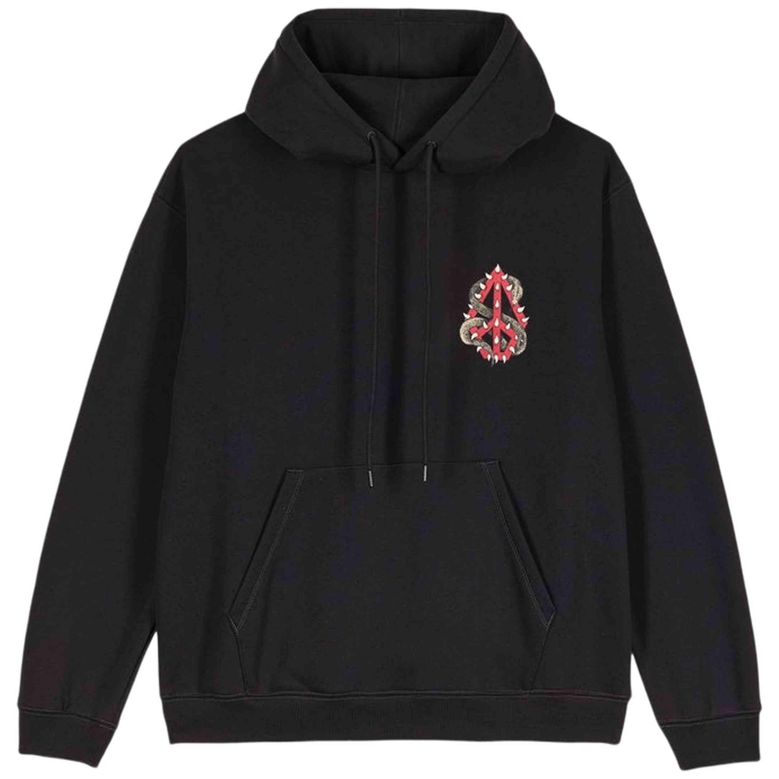Sweat à capuche Volcom modèle A4132505-BLK pour homme 4/5