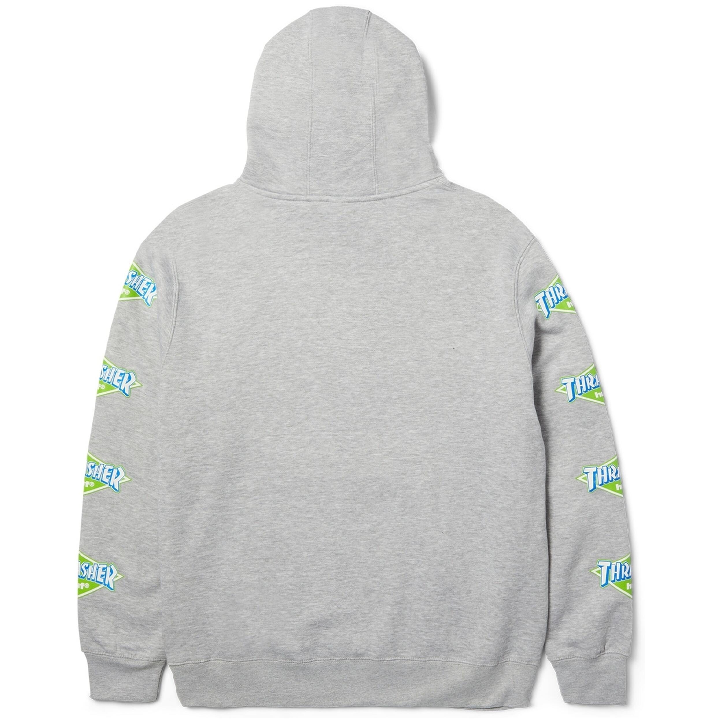 Sweat à capuche Huf modèle PF0026-HTGRY pour unisexe 2/3